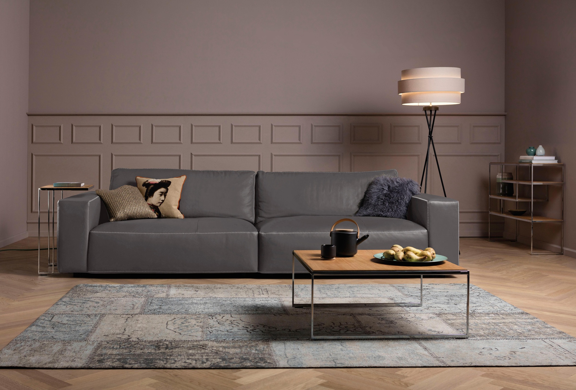 Musterring Big-Sofa »LUCIA«, in vielen Qualitäten und 4 unterschiedlichen N günstig online kaufen