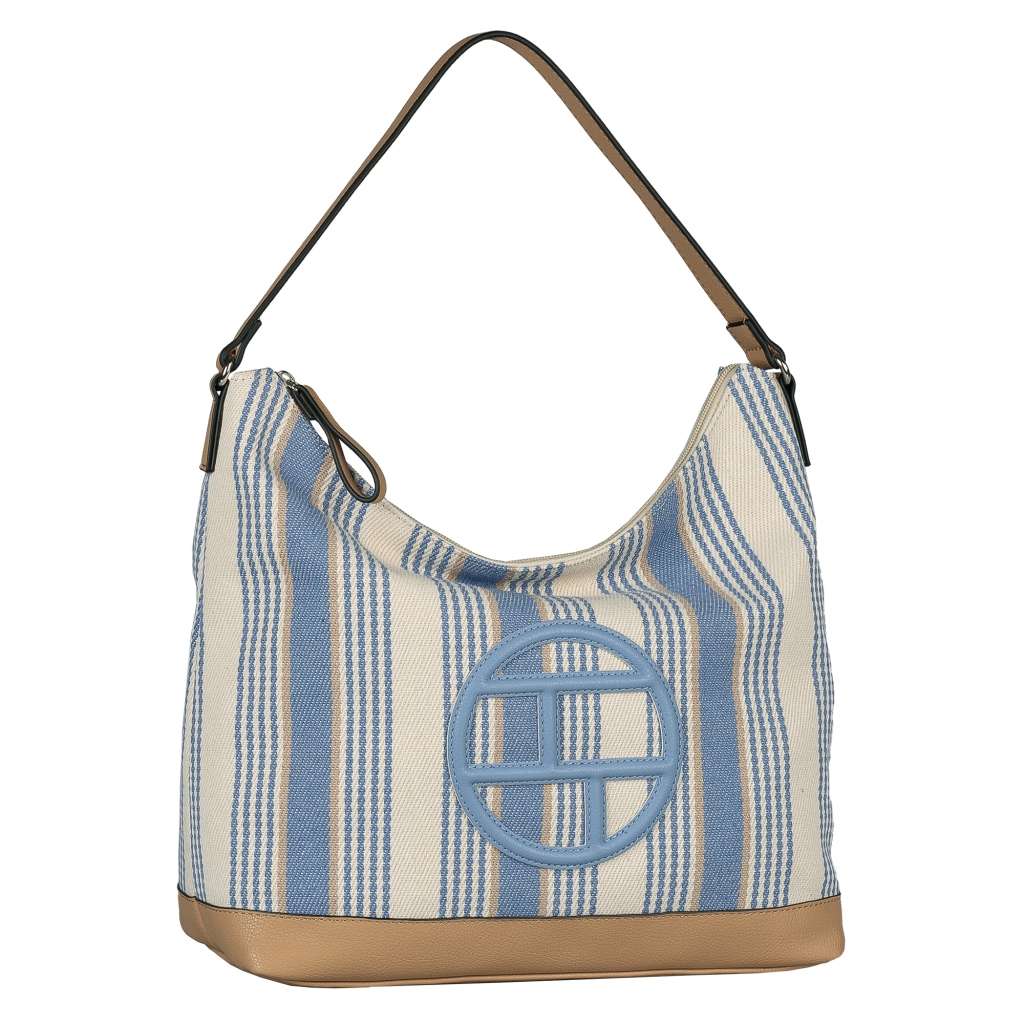 TOM TAILOR Hobo »Gilda« Damen Tragetasche, Schultertasche mit großem Tom-Tailor-Logo