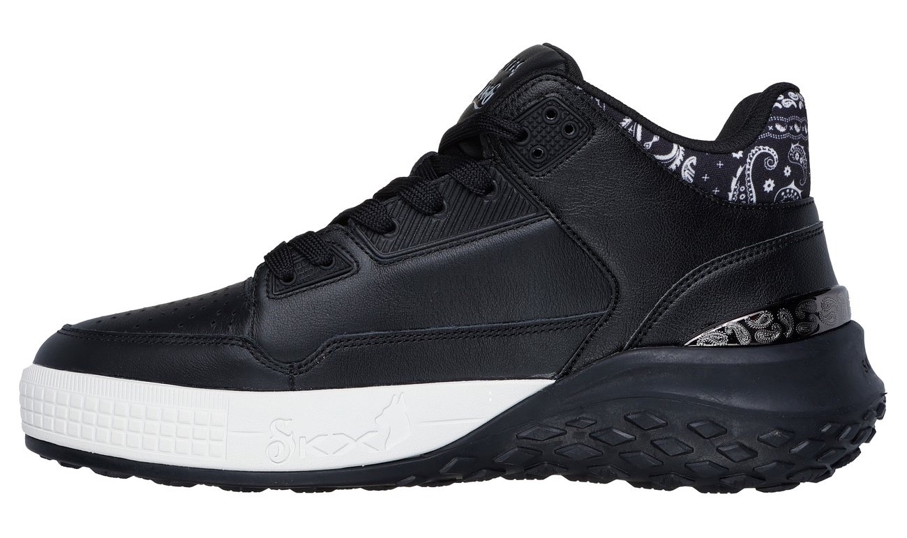 Skechers Sneaker »SIZZLE-SNOOP SIZZLE BUCKETS«, Schnürschuh, Freizeitschuh, MidCut mit Air-Cooled Memory Foam