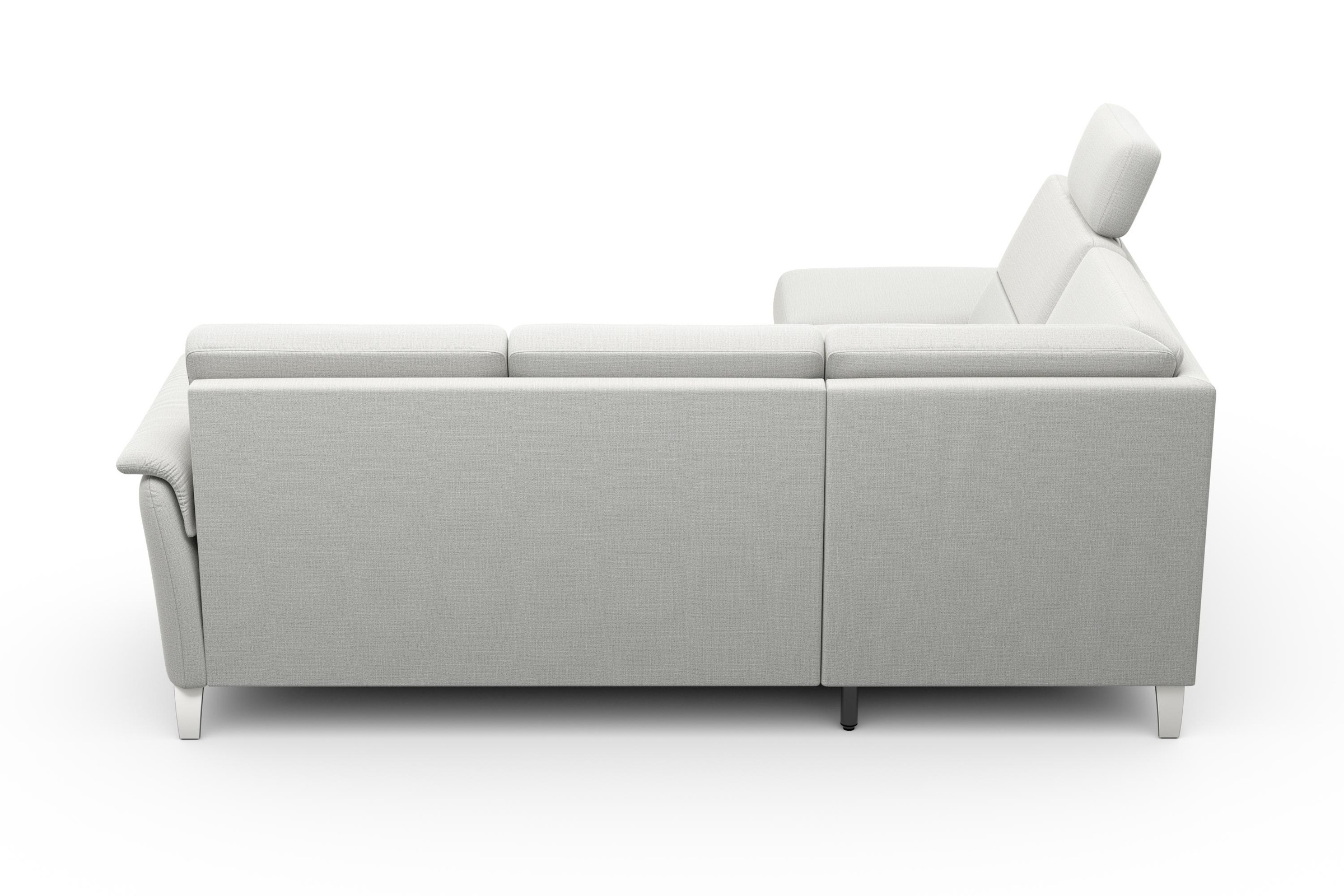 sit&more Ecksofa »Palmera L-Form«, Federkern, wahlweise mit Bettfunktion und mit/ohne Stauraum