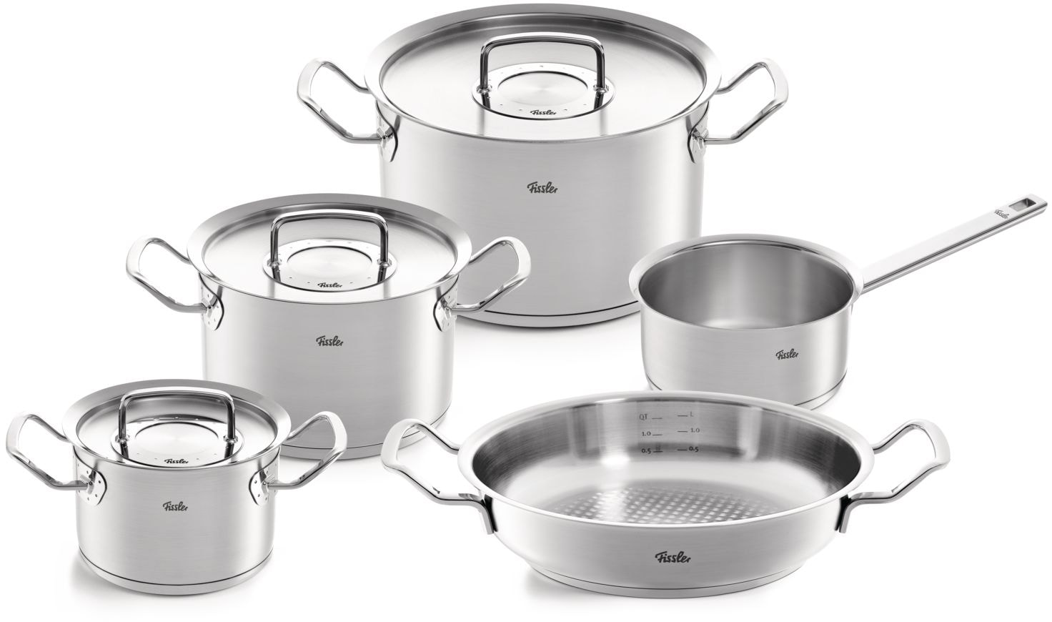 Fissler Topf-Set »ORIGINAL-PROFI COLLECTION® Edelstahl-Topfset«, Edelstahl günstig online kaufen