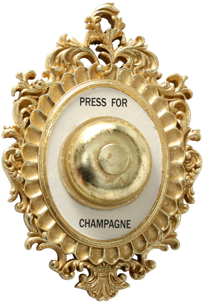 BOLTZE Wanddekoobjekt »Champagner Klingel«, (1 St.)