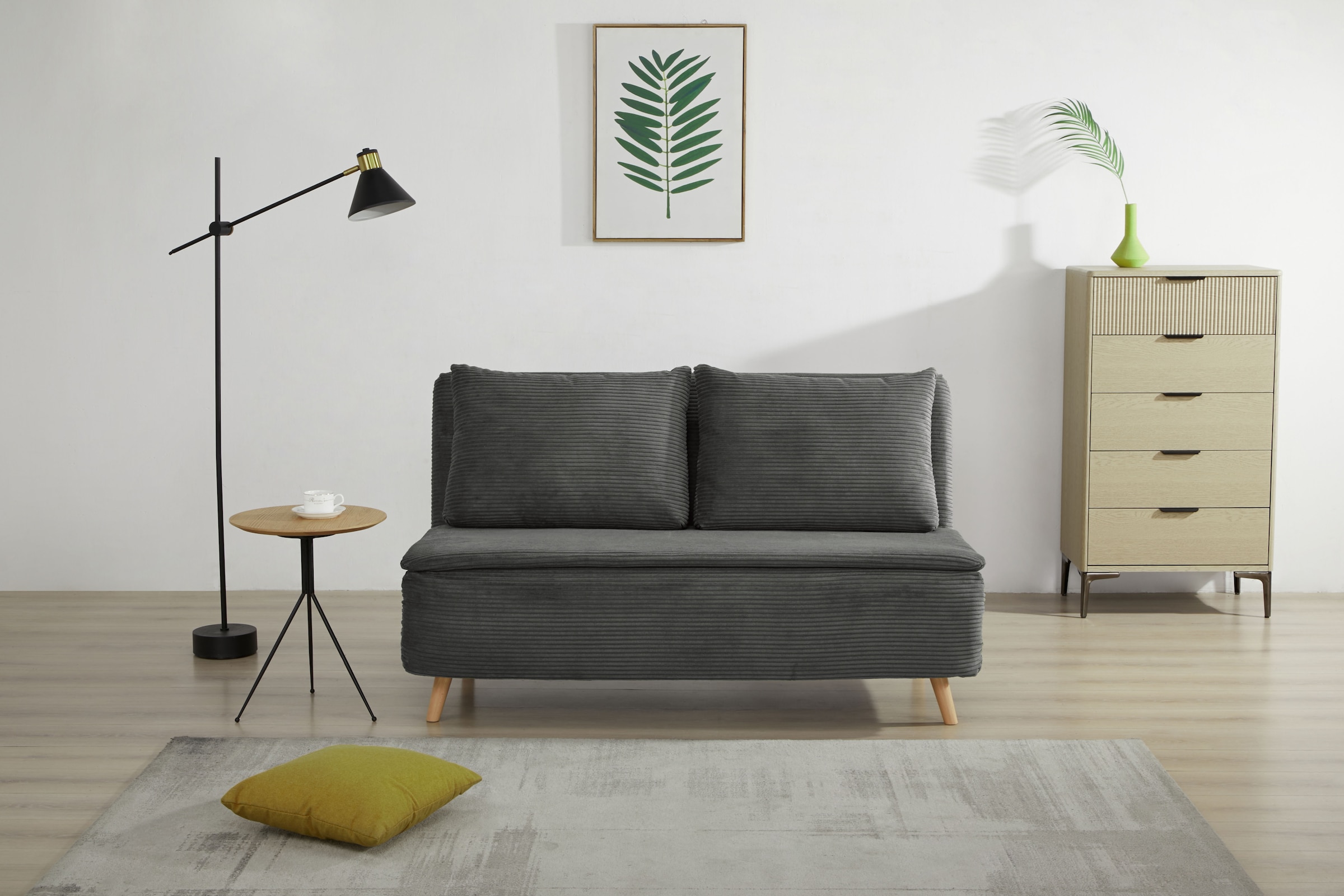 INOSIGN 2-Sitzer »AINSLEY 140 cm, Schlafsofa« wandelbar zum Gästebett, Rela günstig online kaufen