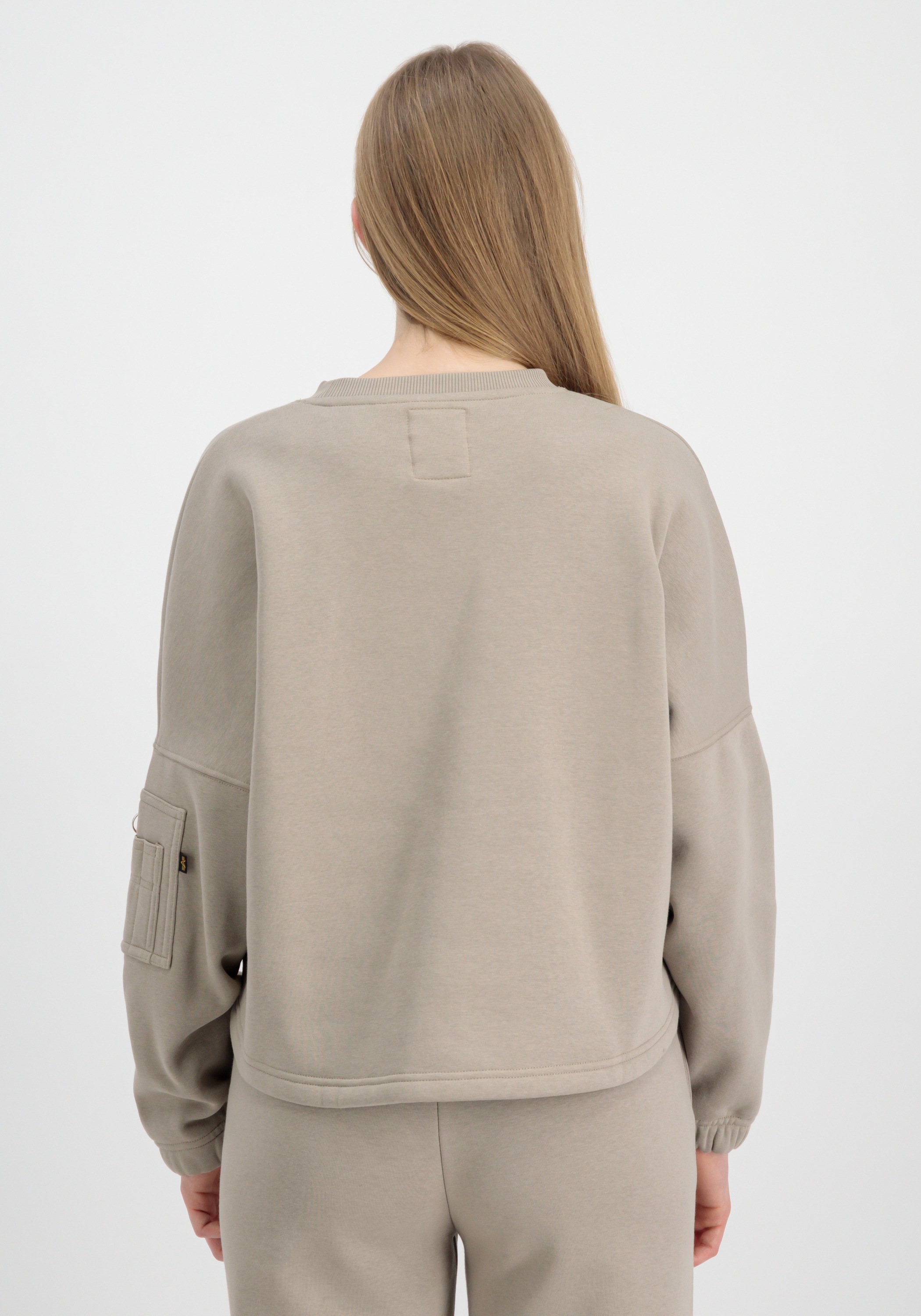 Alpha Industries Sweater »Alpha Industries Women - Sweatshirts X-Fit Label OS Sweatshirt W«
