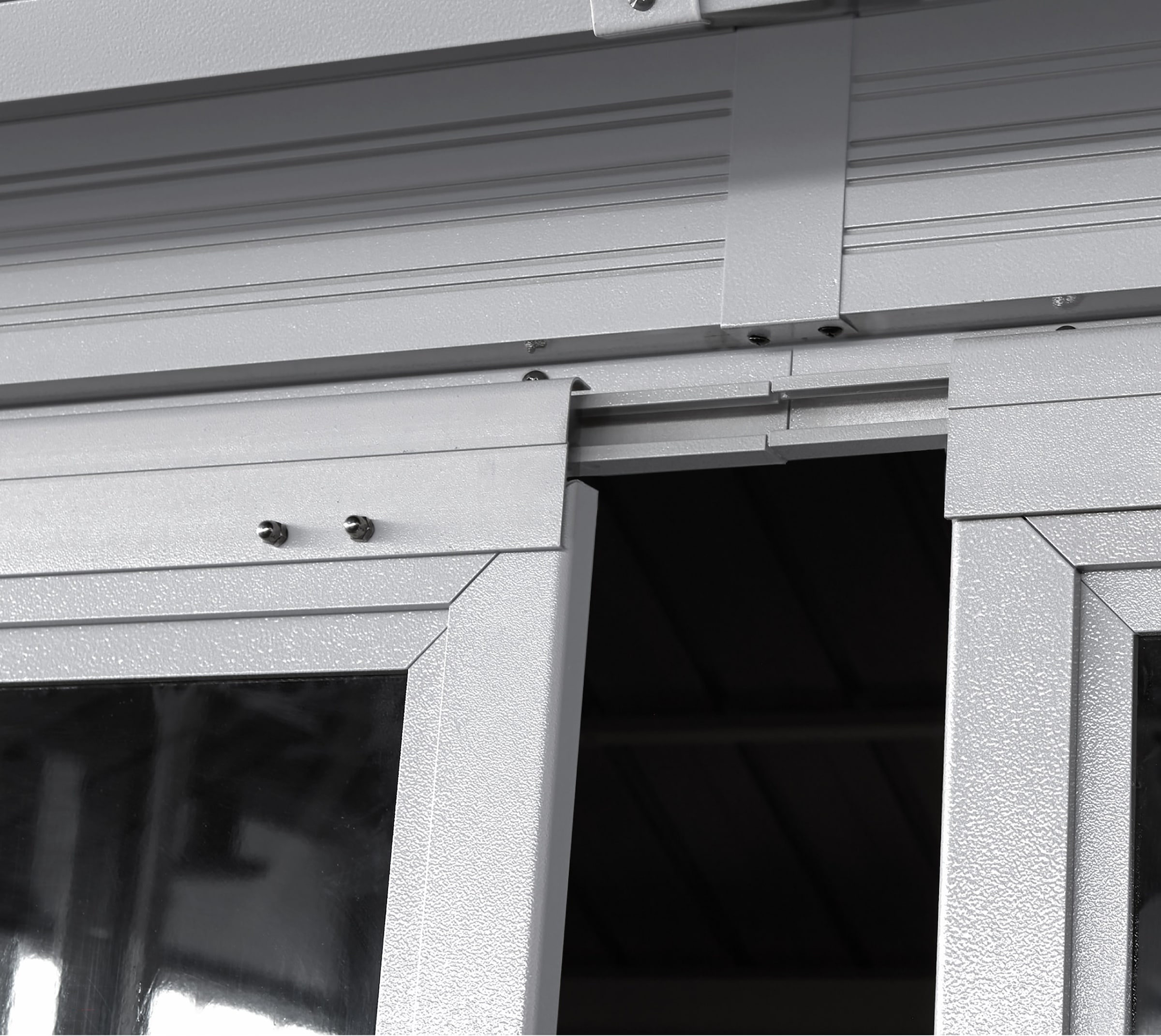 Sojag Pavillon »Malta 1010 Schwarz« Massive Konstruktion aus Aluminium