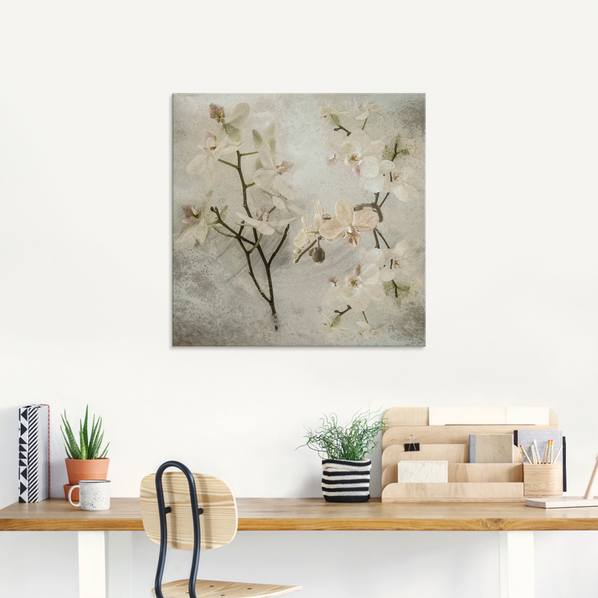 Artland Glasbild »Orchideen«, Blumen, (1 St.), in verschiedenen Größen