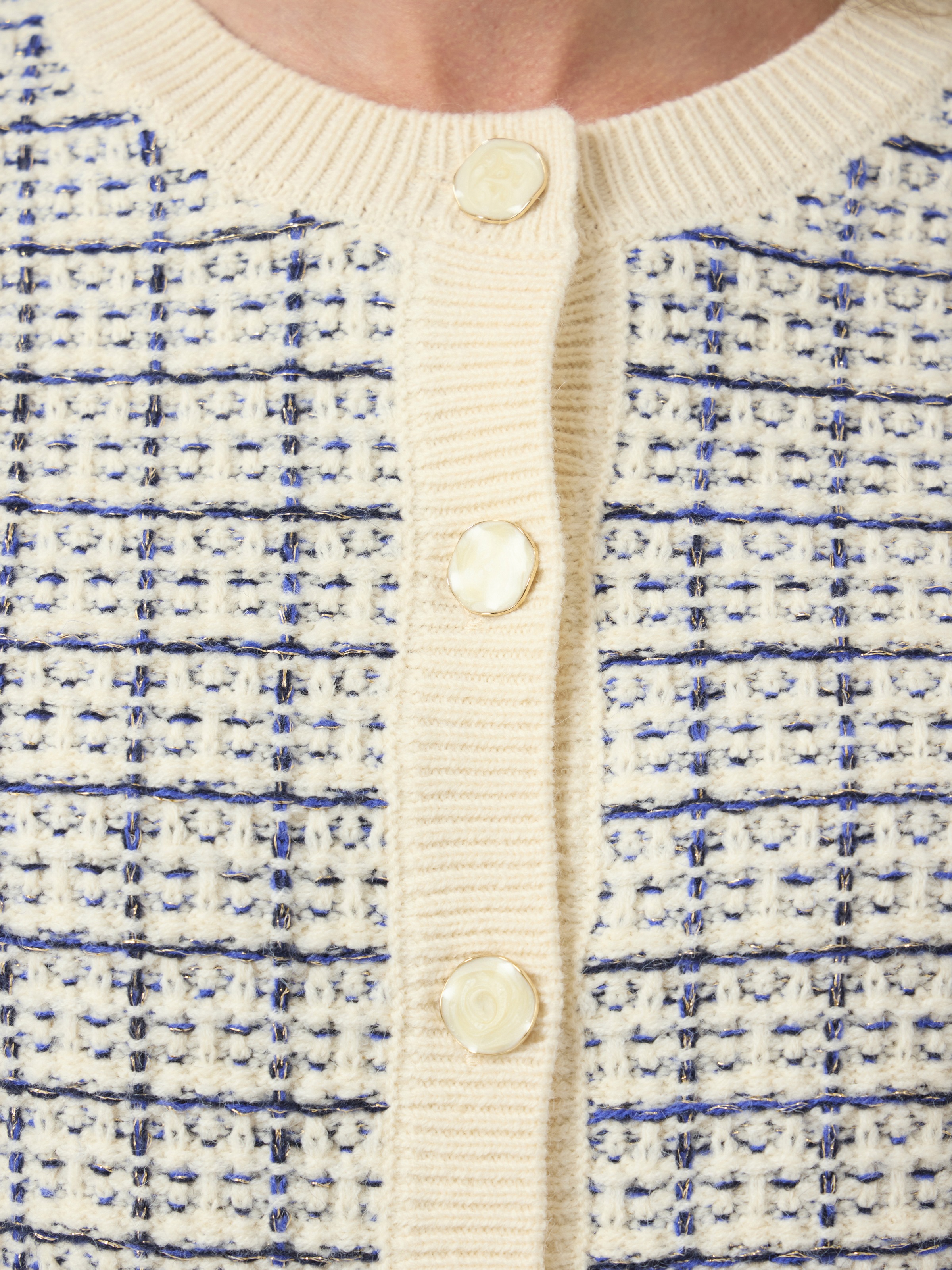 Y.A.S Strickjacke »YASLIVIA LS SHORT KNIT CARDIGAN S. NOOS«