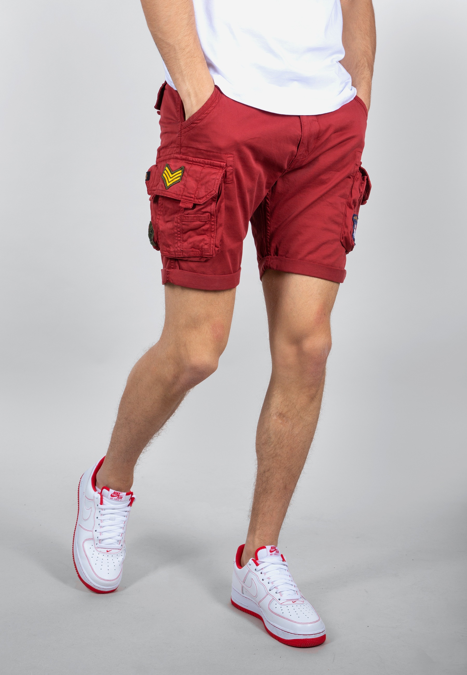 2. Bild von Alpha Industries Shorts »Alpha Industries Men - Shorts Crew Short Patch«