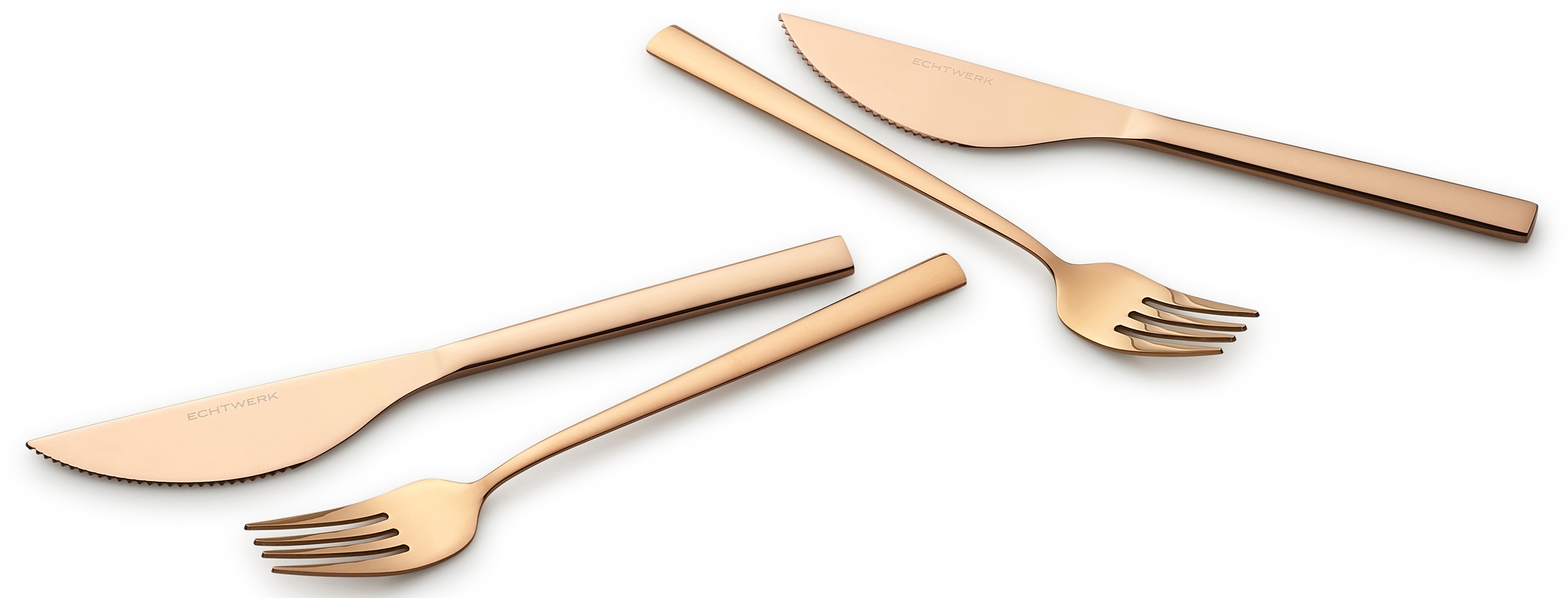 ECHTWERK Besteck-Set »Angelini«, (Set, 4 tlg.), für Pizza, Quiche, Flammkuchen