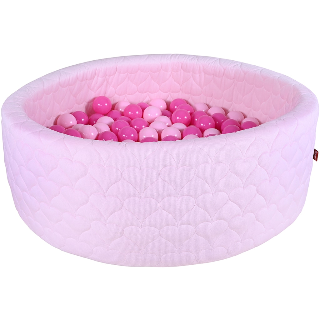 Knorrtoys® Bällebad »Soft, Heart Rose«