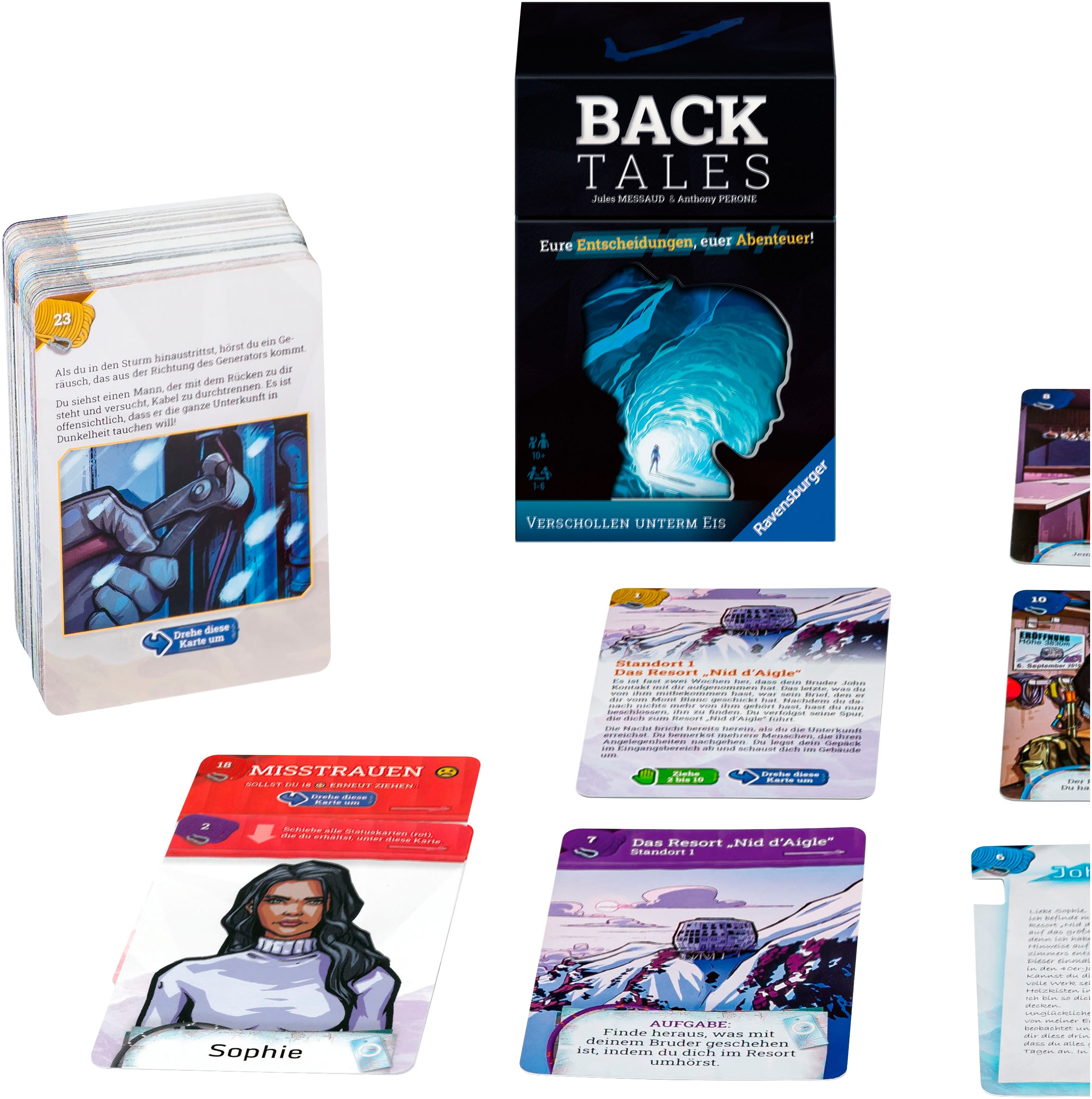 Ravensburger Spiel »Back Tales - Verschollen unterm Eis«