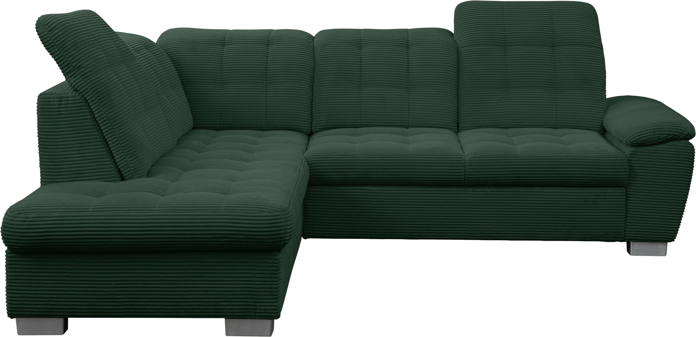 WERK2 Ecksofa »Bonny inkl. Kopfteilverstellung, Bettfunktion, Stauraum, Bre günstig online kaufen