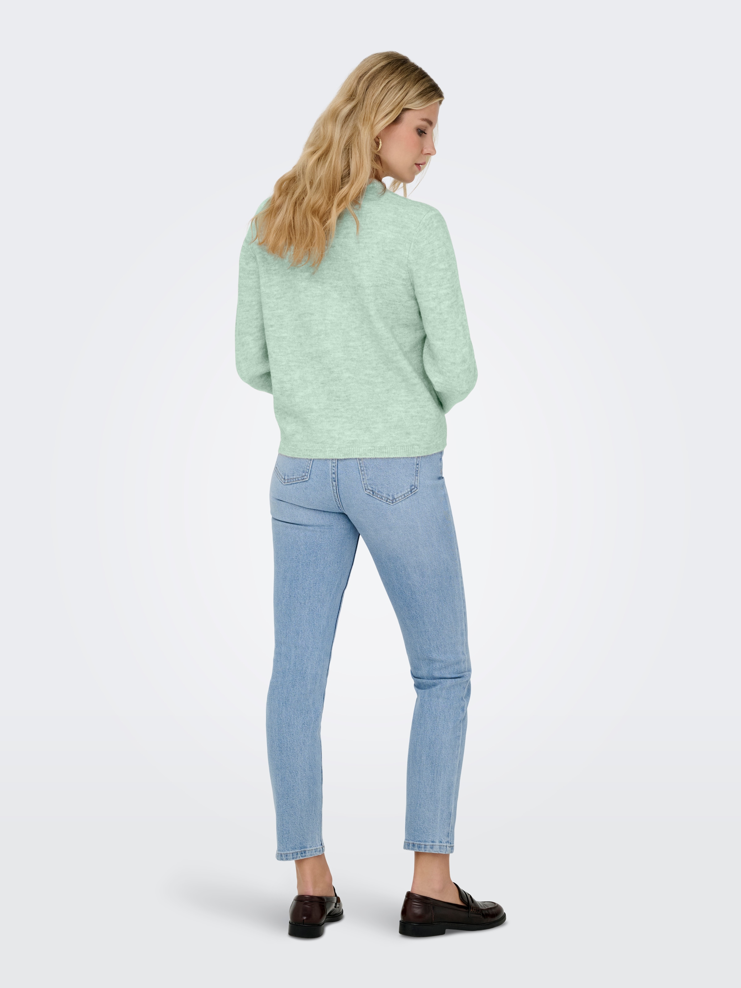 ONLY Strickjacke »ONLSIMONI L/S O-NECK CARDIGAN KNT NOOS« lockere Passform