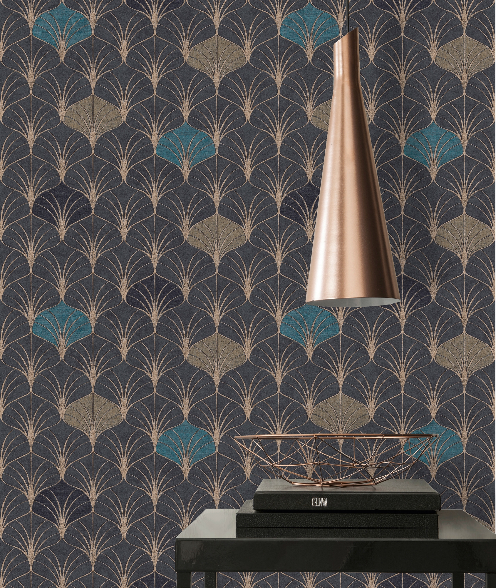 A.S. Création Vliestapete »Pop Style«, gemustert-ornamental, Geometrische Tapete Retro Tapeten Wohnzimmer Schlafzimmer Küche Design