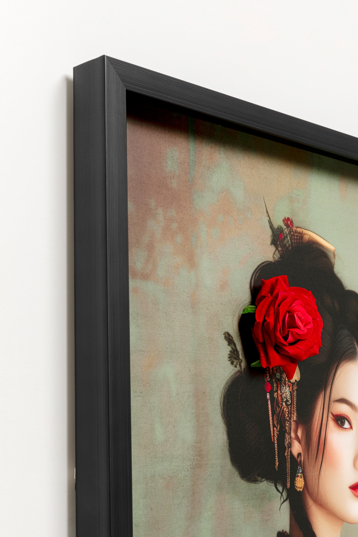 Kare Design Leinwandbild »Kimono Girl 84x124cm« 1, 