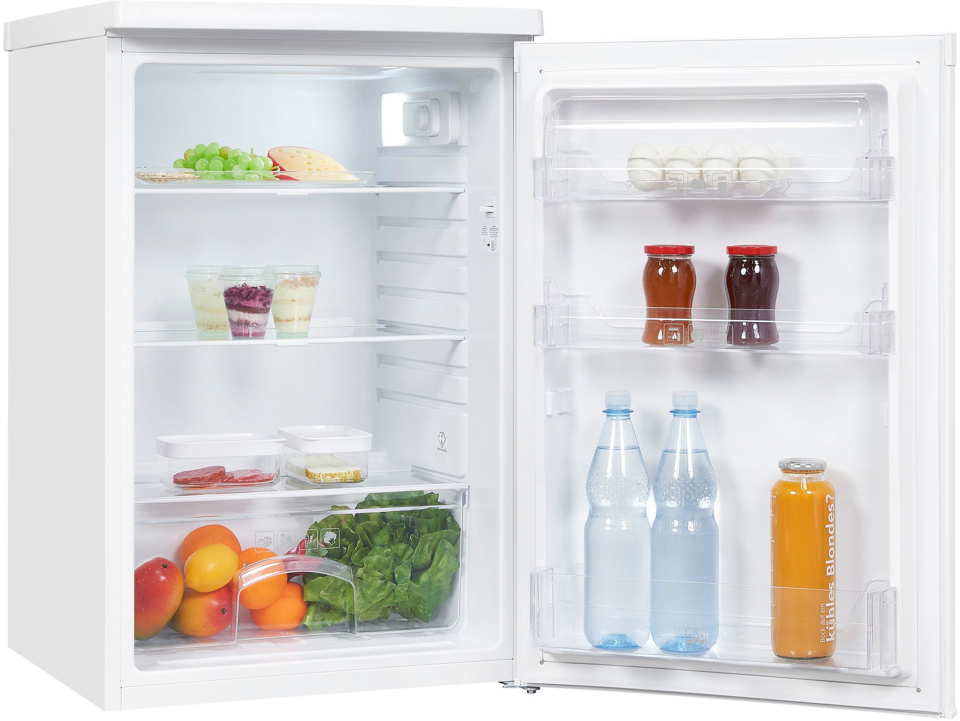 exquisit Kühlschrank »KS16-V-040F weiss«, KS16-V-040F weiss, 85,5 cm hoch,  55 cm breit jetzt im %Sale | Kühlschränke