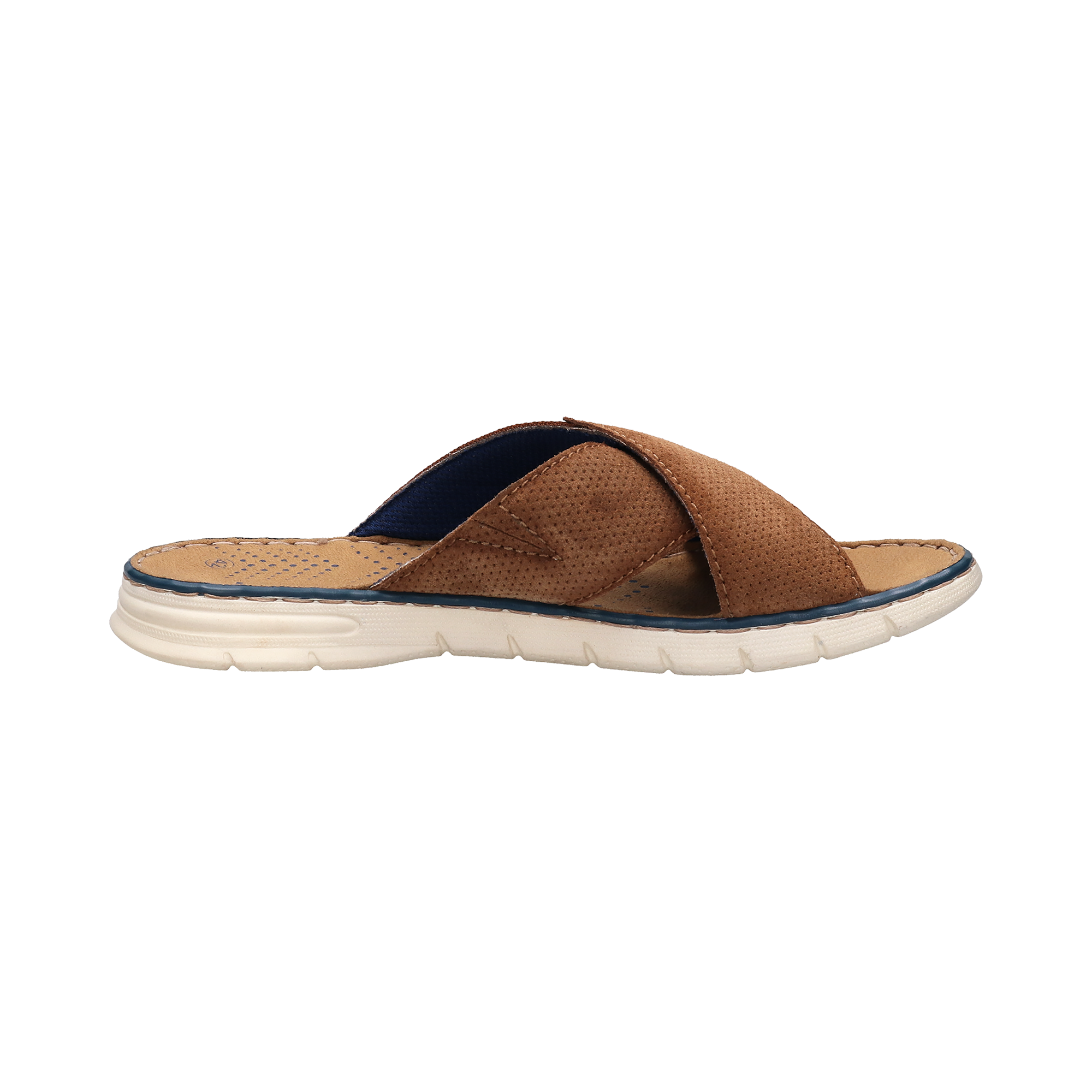 bugatti Pantolette  Sommerschuh, Hausschuh, Strandschuh mit Kreuz-Steg