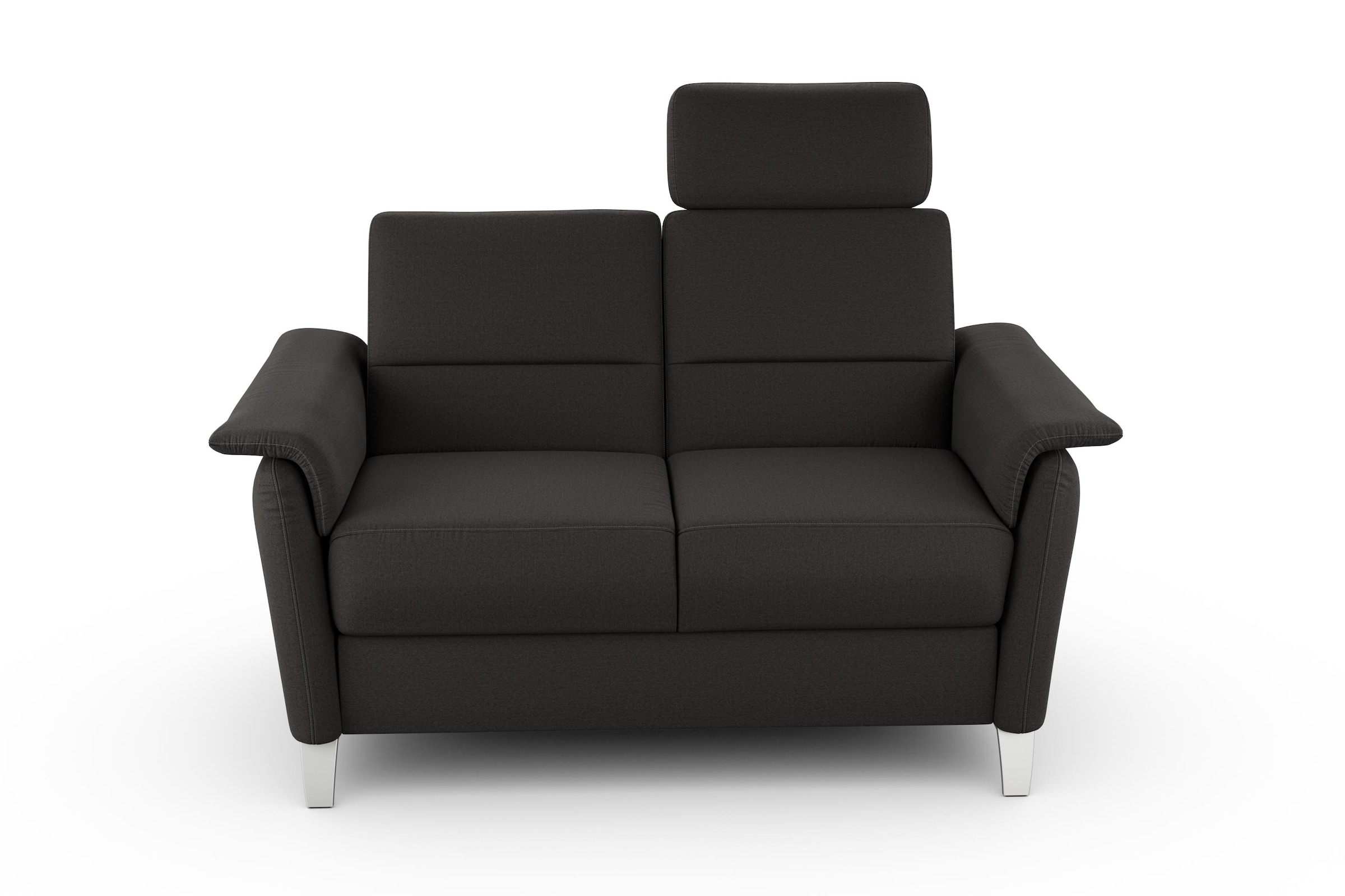 sit&more 2-Sitzer »Palmera«, Federkern-Polsterung, Steckvorrichtung für 2 Kopfstützen (optional)