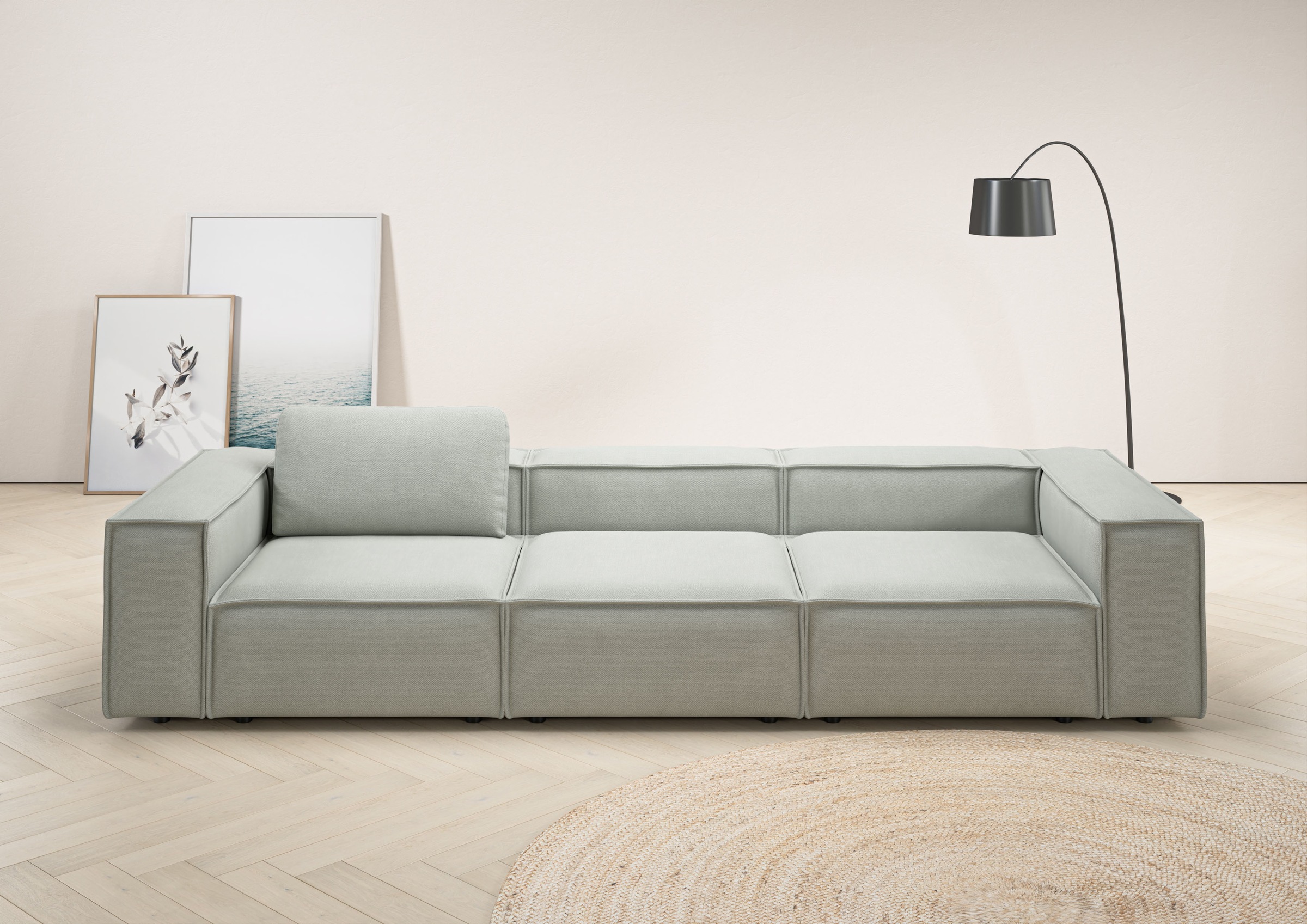 PLACES OF STYLE 3,5-Sitzer »Watertown, modernes Big-Sofa XXL, 336 cm Breite günstig online kaufen