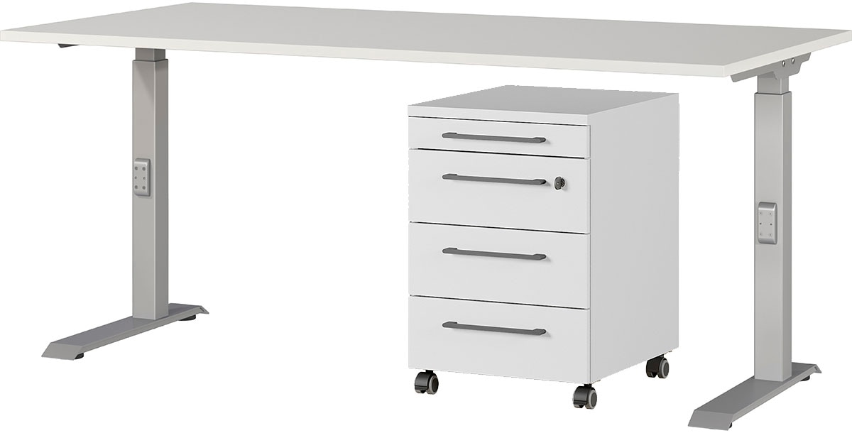 GERMANIA Büromöbel-Set »Agenda« Set bestehend aus höhenverstellbarem Schrei günstig online kaufen