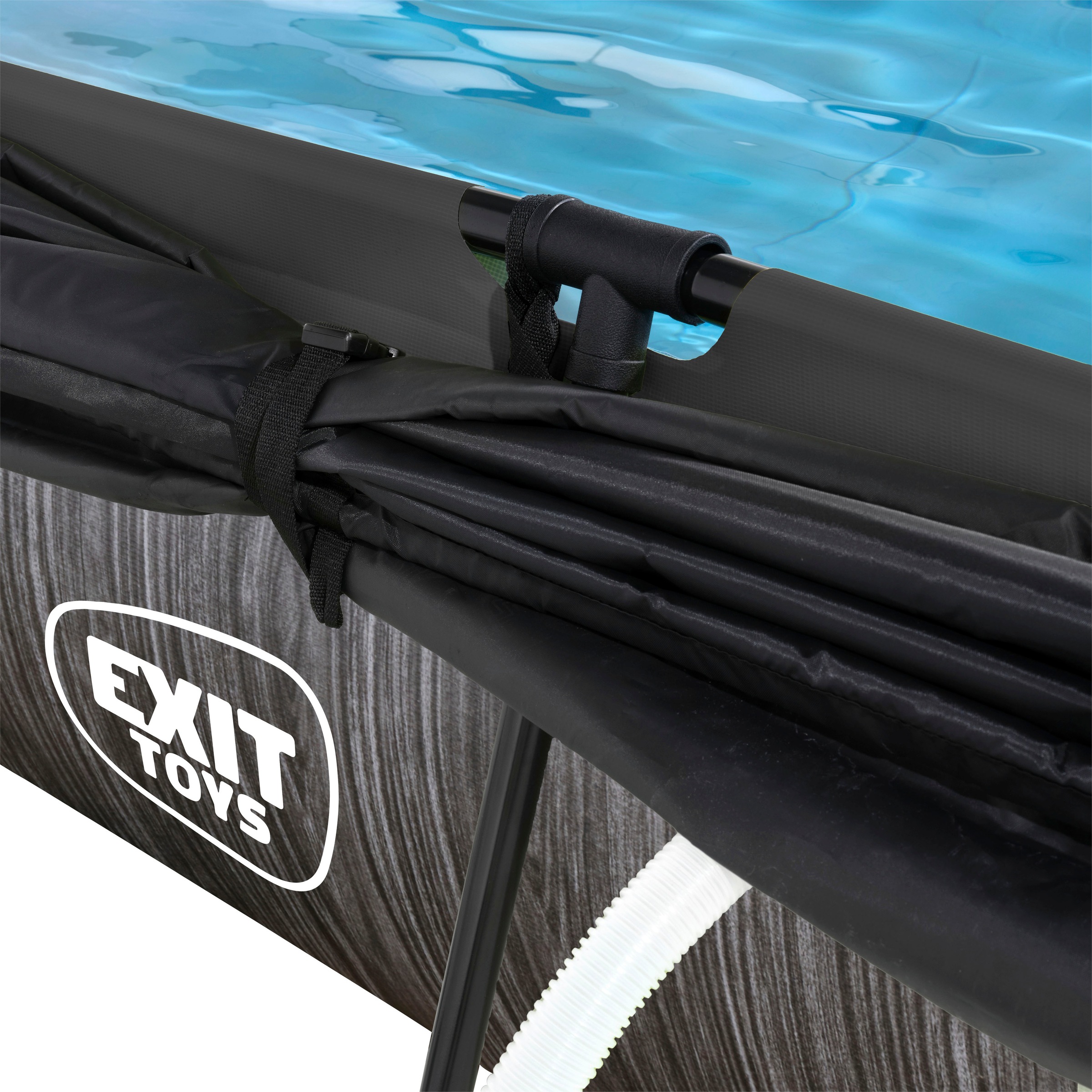 EXIT Framepool, (Set, 3 tlg.), BxLxH: 200x300x65 cm, mit Kartuschenfilter und Sonnensegel