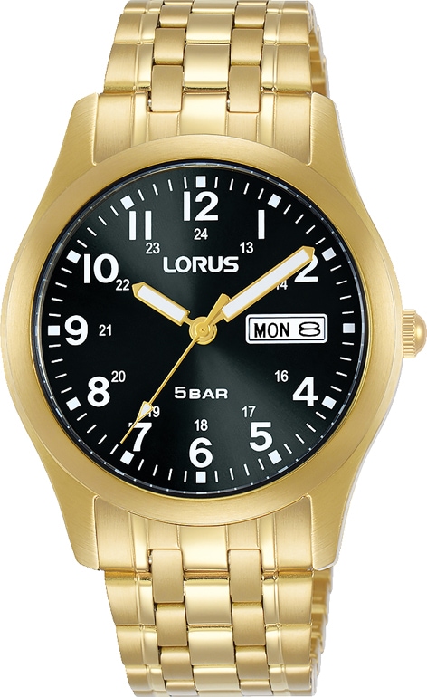 LORUS Quarzuhr »RXN76DX9«, Armbanduhr, Herrenuhr, Damenuhr, Datum, Edelstah günstig online kaufen