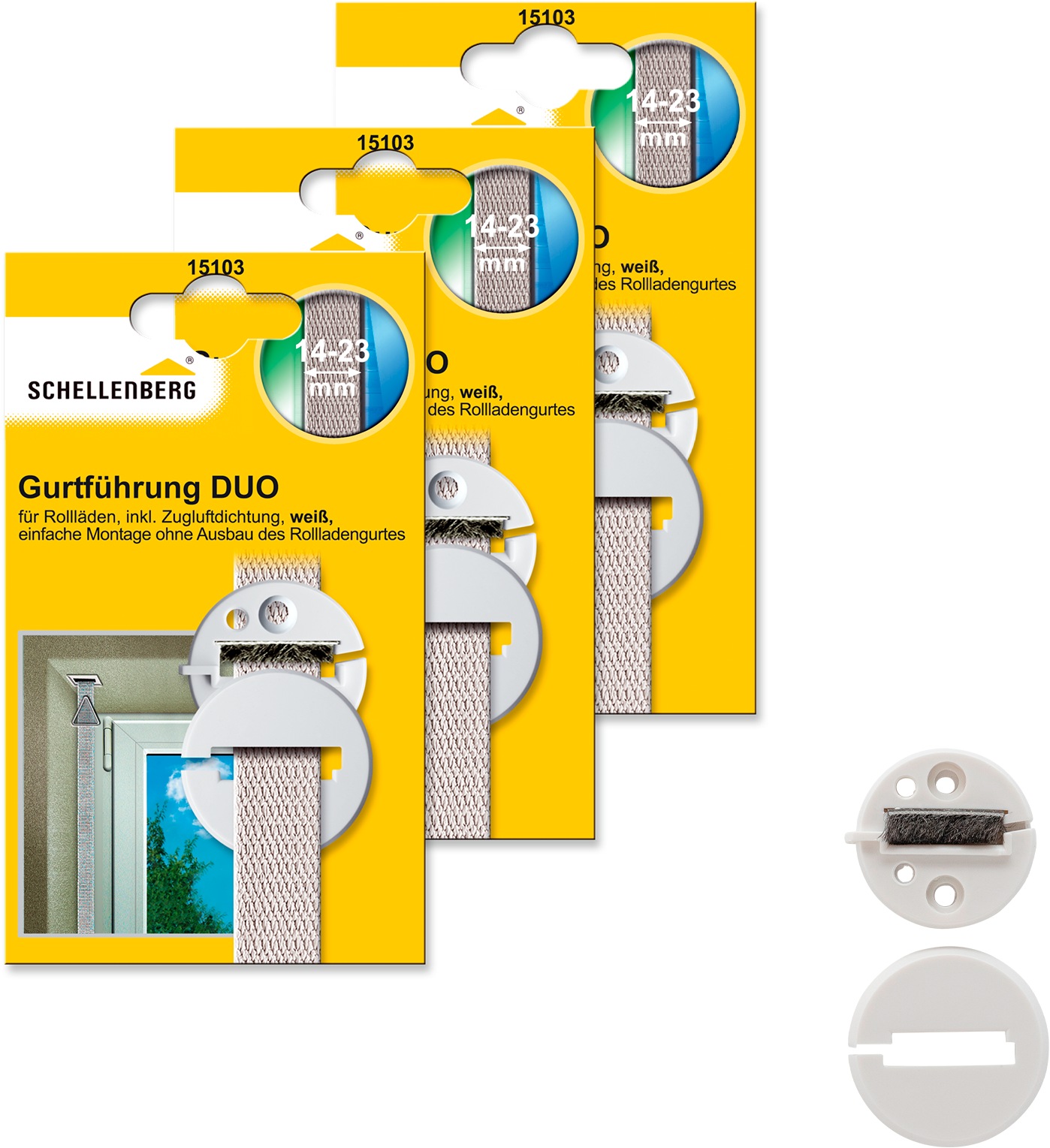 SCHELLENBERG Rollladen-Gurtführung »Duo für das Rollladensystem Mini und Ma günstig online kaufen