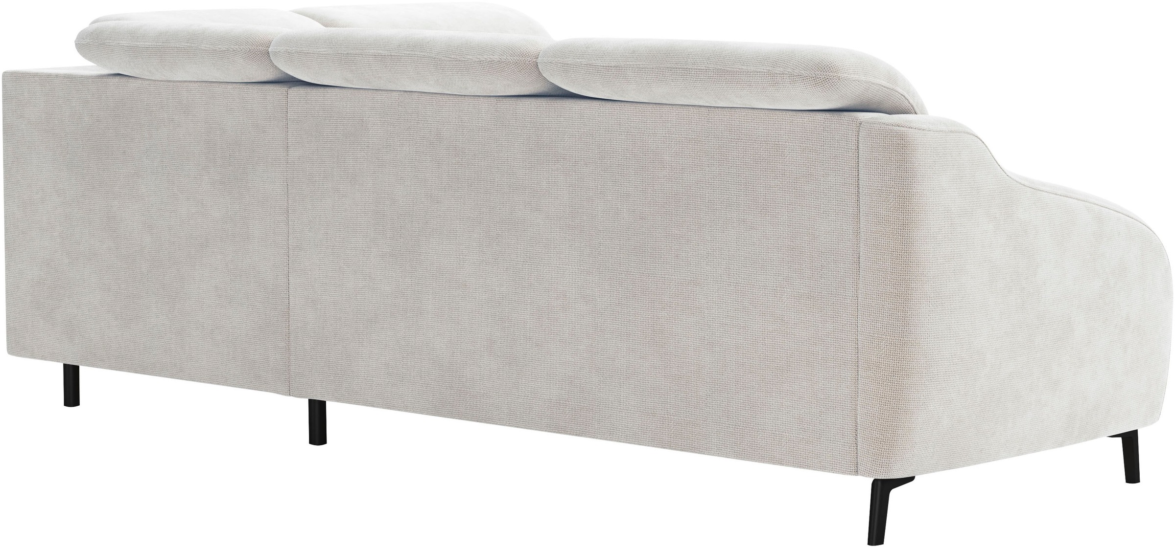 sit&more Ecksofa »Blues L-Form«, wahlweise mit Klapptisch und USB