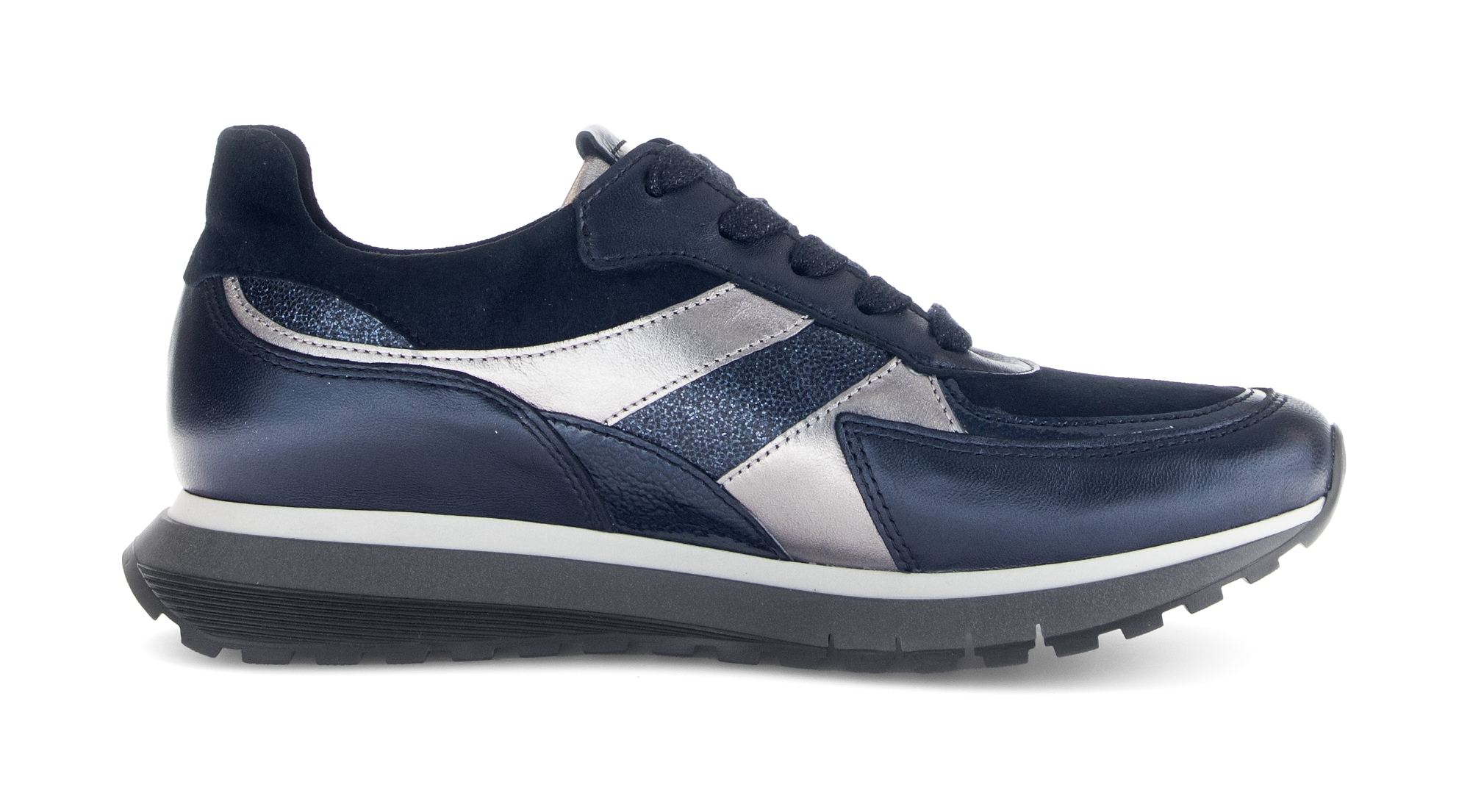 Gabor Keilsneaker »TURIN«, Plateau, Schnürschuh, Komfortschuh in H-Weite (=sehr weit)