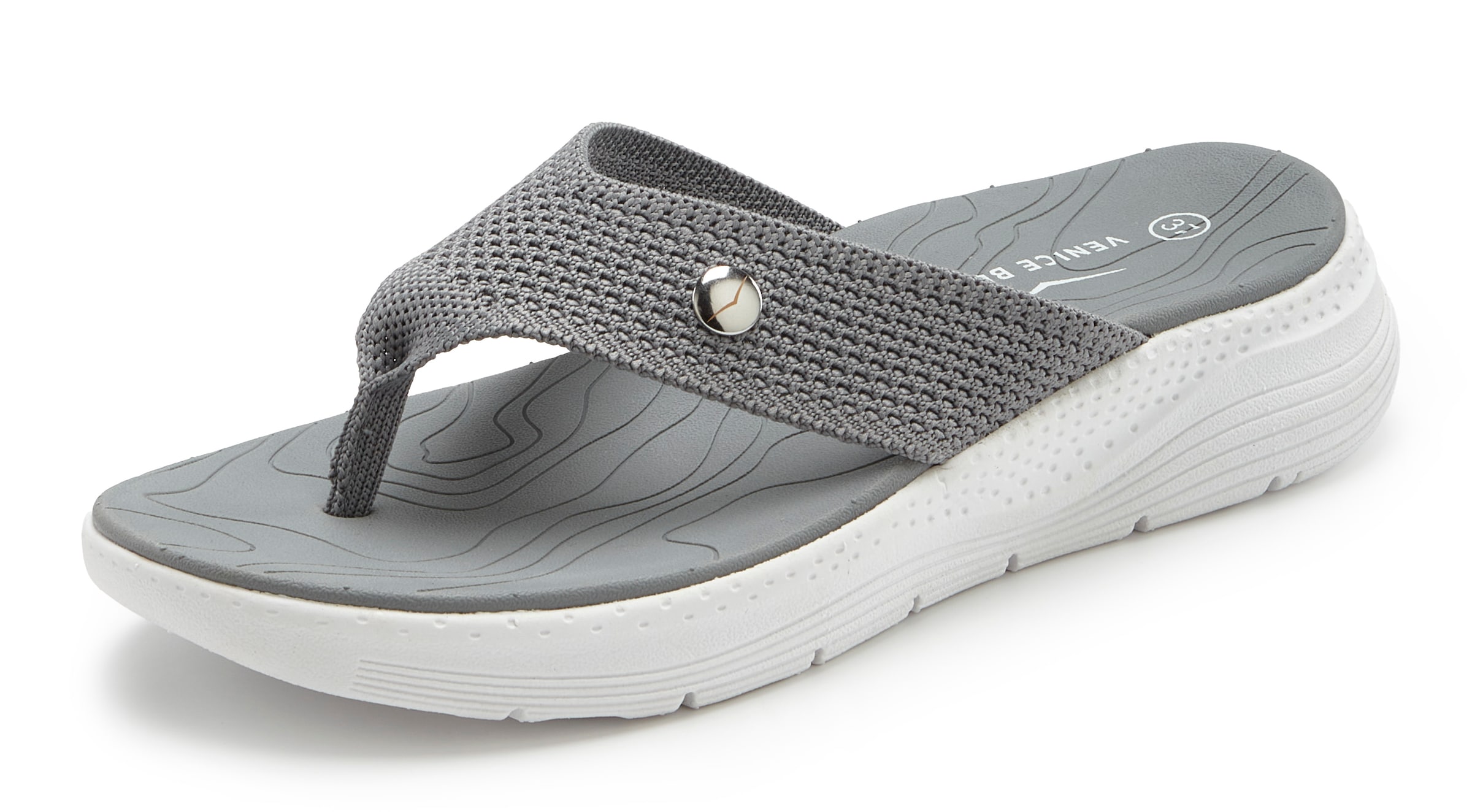 Venice Beach Badezehentrenner »Slipper,«  Sandale, Pantolette, Badeschuh ultraleicht VEGAN