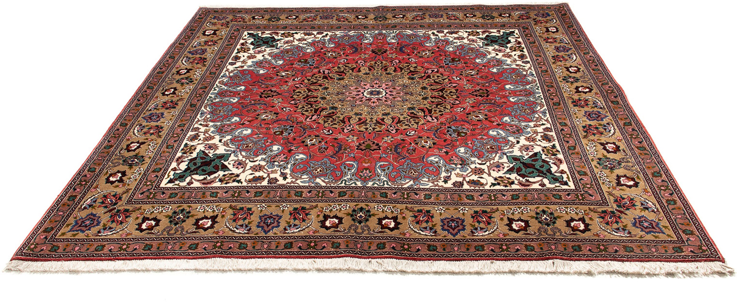 morgenland Orientteppich »Perser - Täbriz - Royal quadratisch - 202 x 200 c günstig online kaufen
