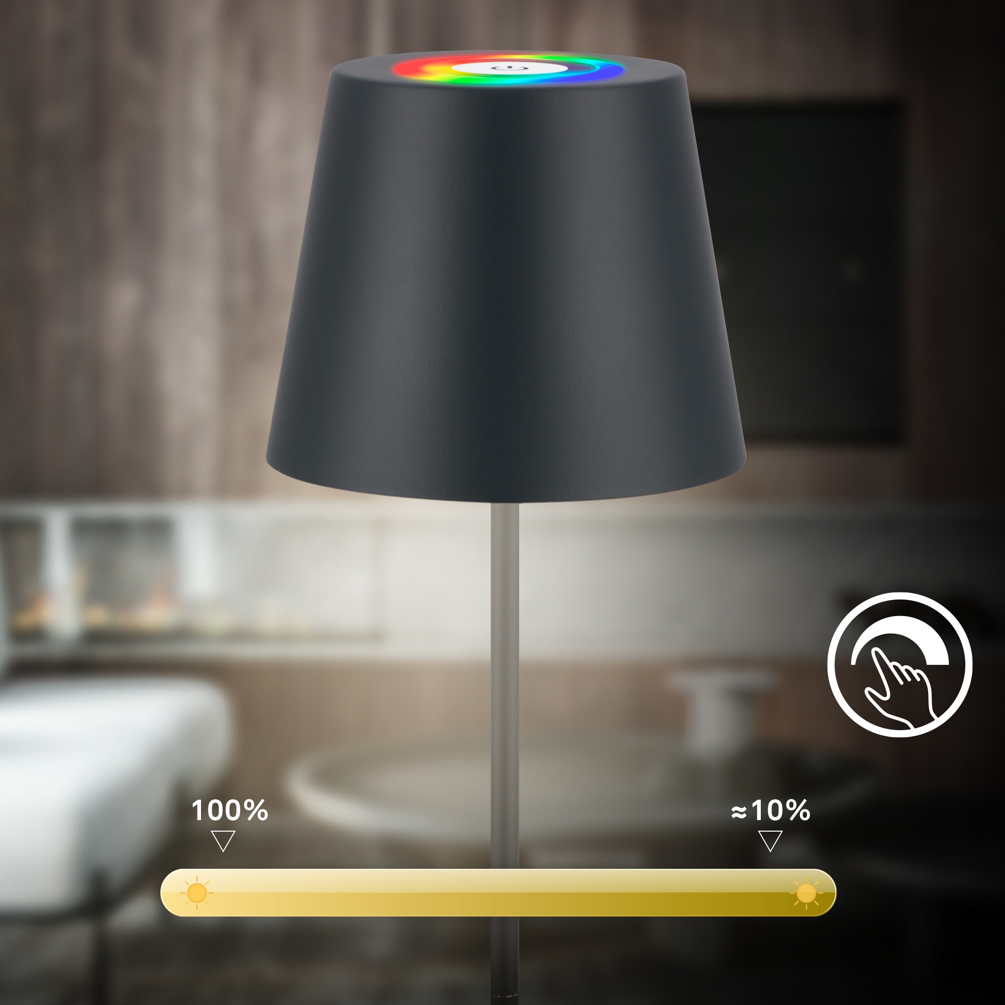Briloner Leuchten LED Tischleuchte »CALIDA«