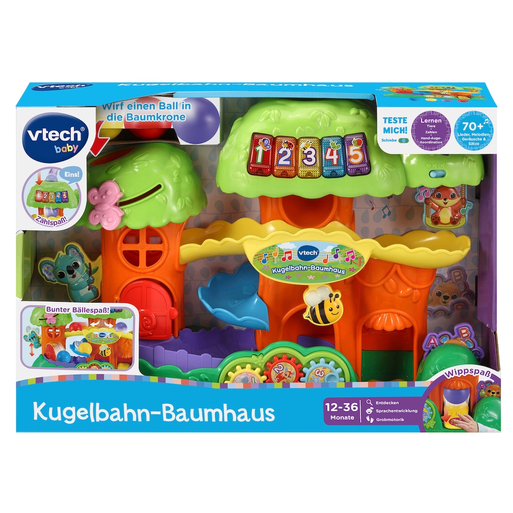 Vtech® Kugelbahn »Vtech Baby, Kugelbahn-Baumhaus«