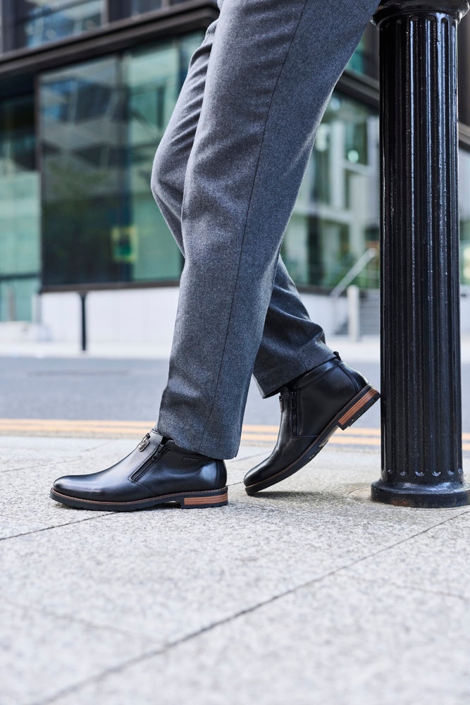 Rieker Stiefelette  Reißverschluss-Stiefelette mit riekerTEX Ausstattung, schmale Form