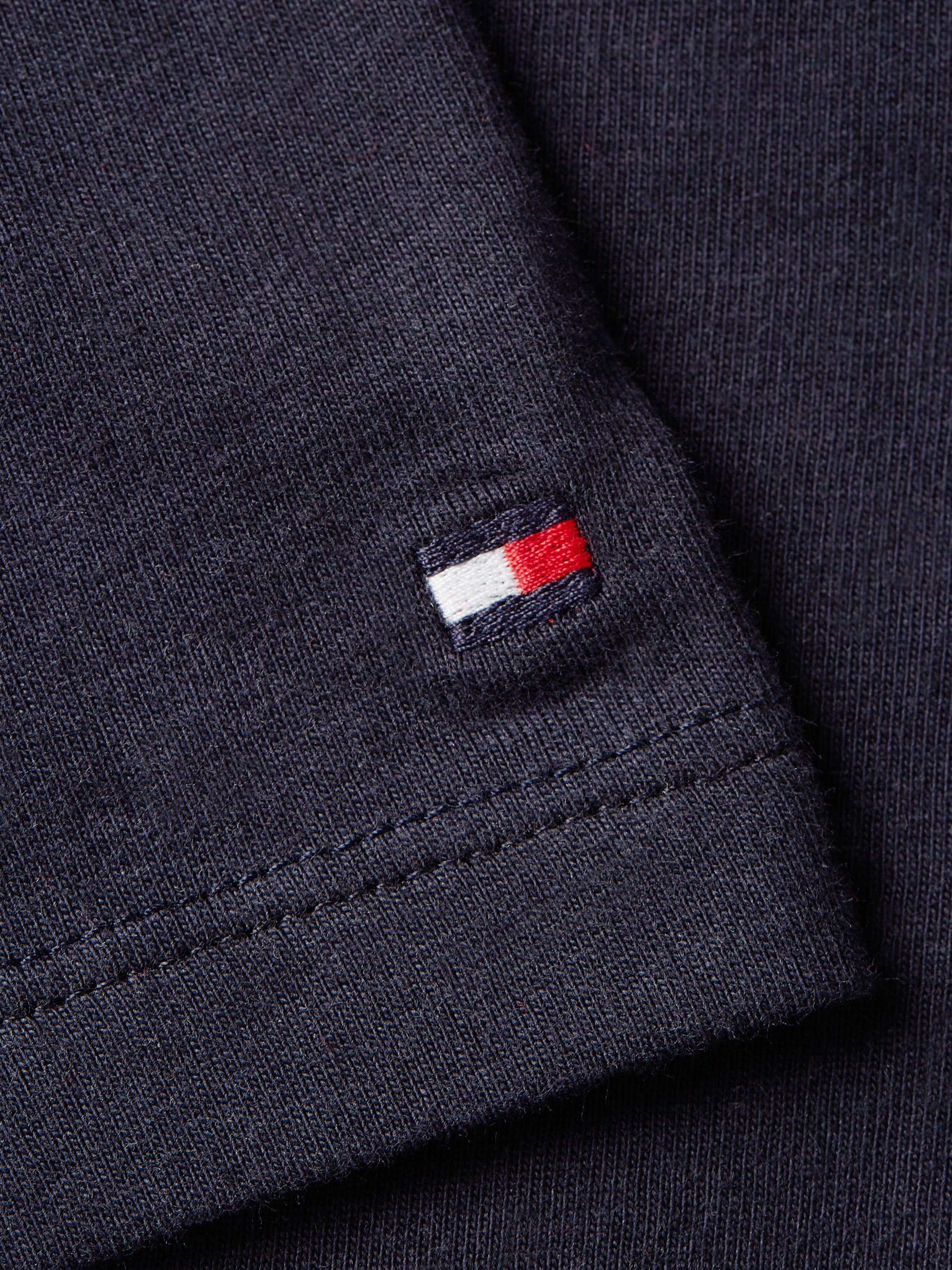 Tommy Hilfiger Shirtkleid »RLX CORP LOGO TSHIRT DRS SS«, mit Logoschriftzug