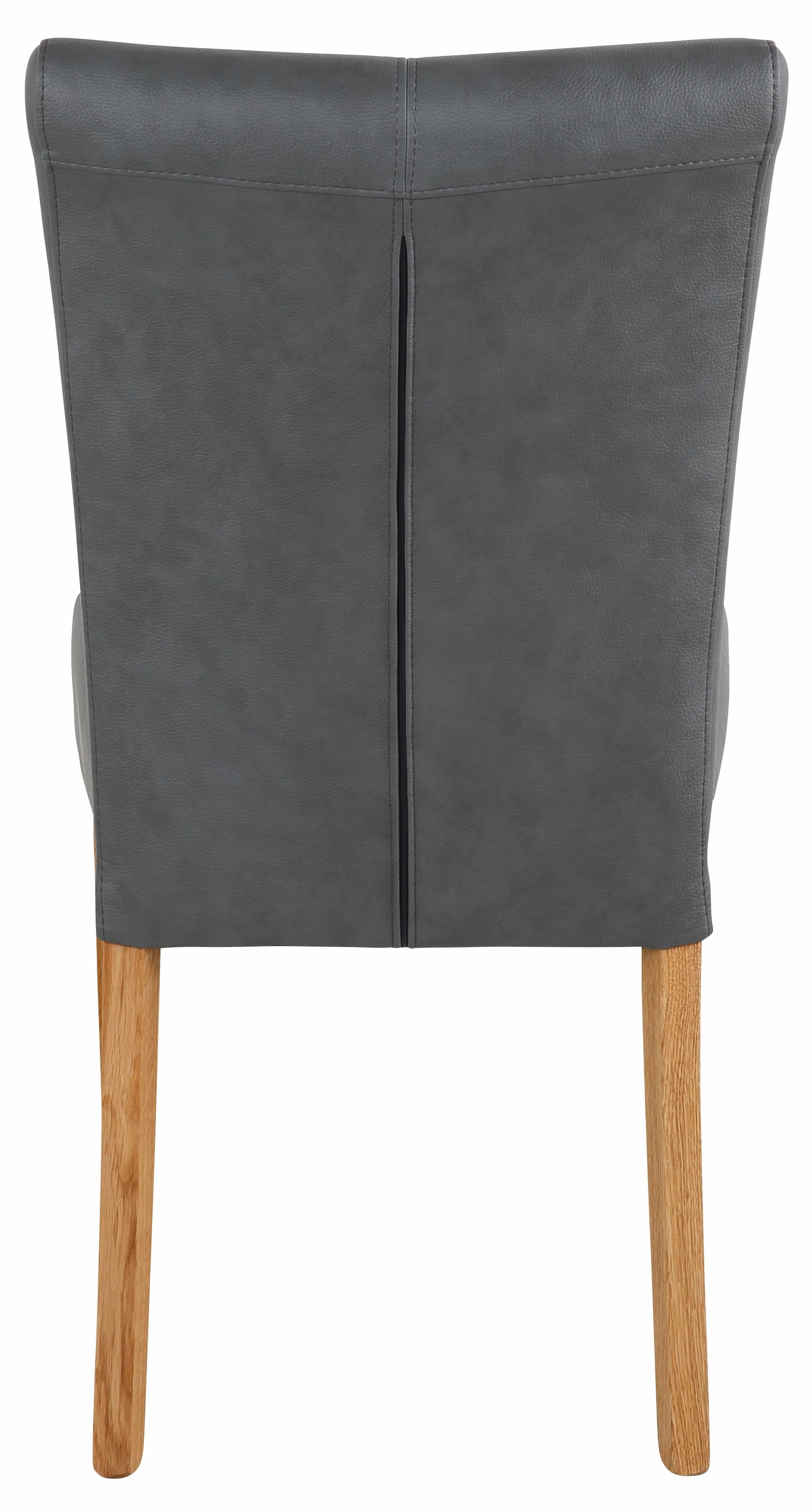 Home affaire Esszimmerstuhl »Queen Polsterstuhl BESTSELLER«, (Set), 2 St., Kunstleder, verschiedene Bezüge, Gestell Massivholz
