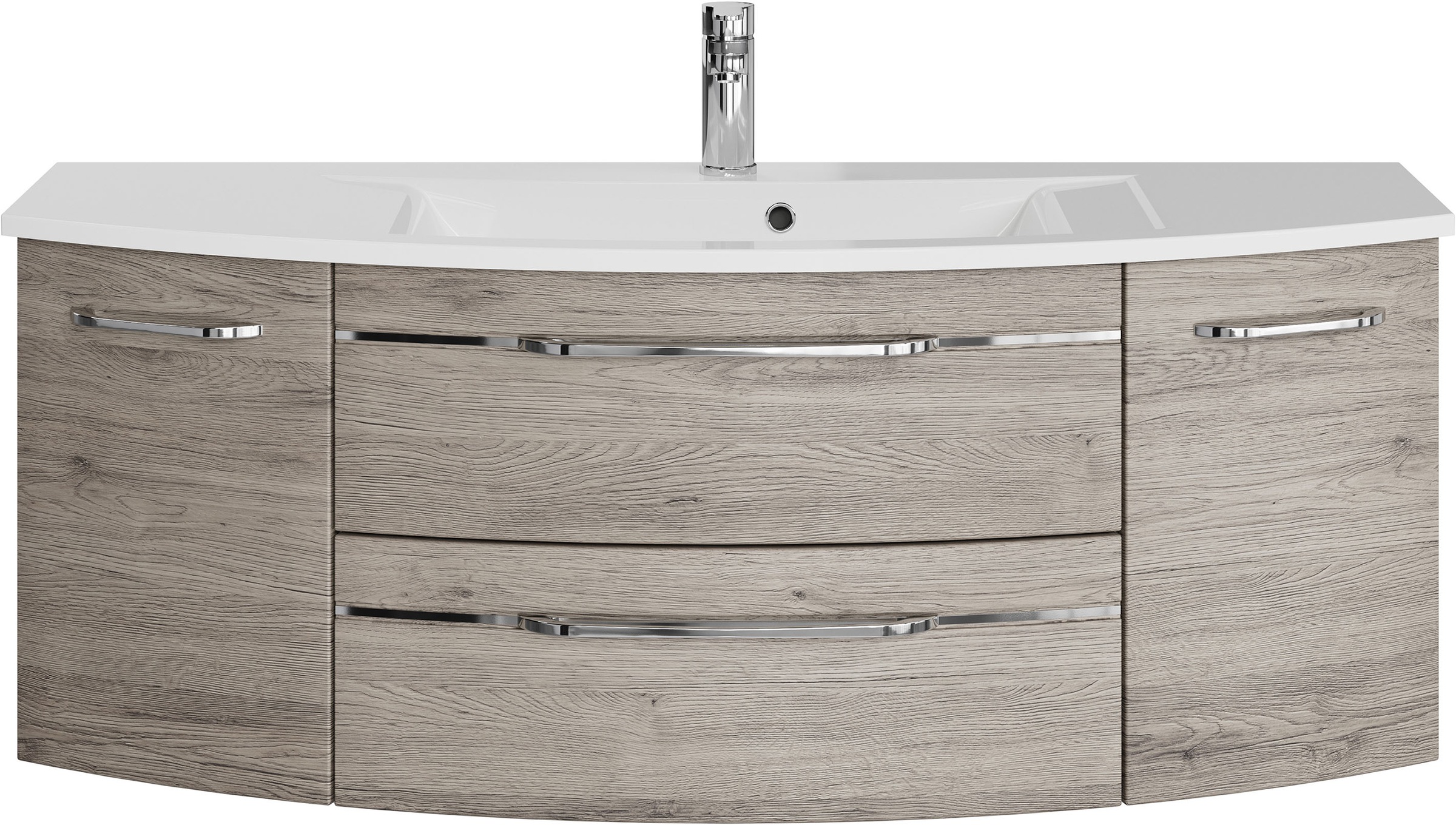 Saphir Waschtisch »Serie 7045 Mineralmarmor-Waschtisch und Unterschrank, 13 günstig online kaufen