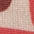 beige-rot bedruckt