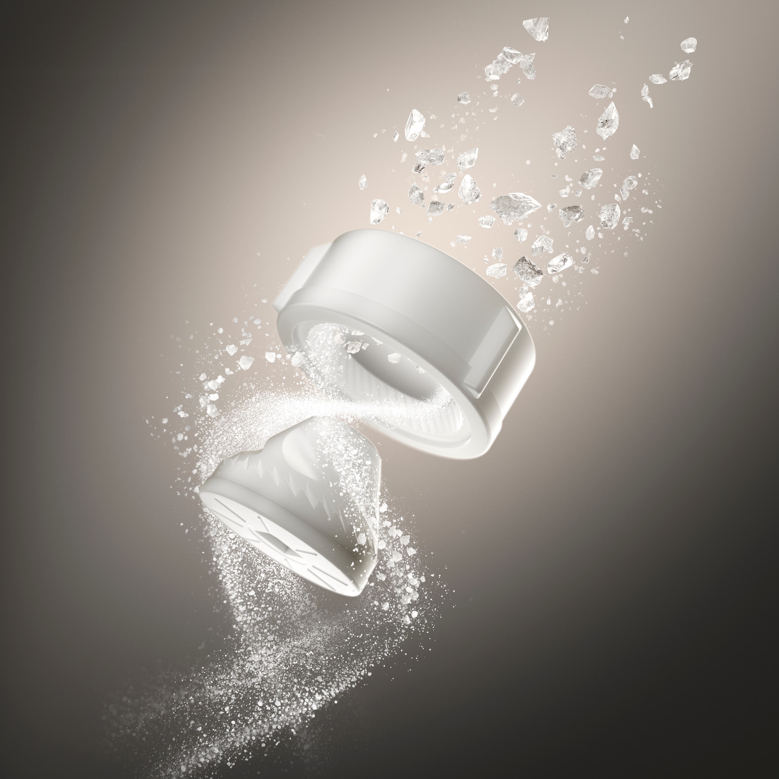 WMF Gewürzmühle »Signature Pro, aus Edelstahl« Keramikmahlwerk, einstellbarer Mahlgrad, magnetischer Deckel