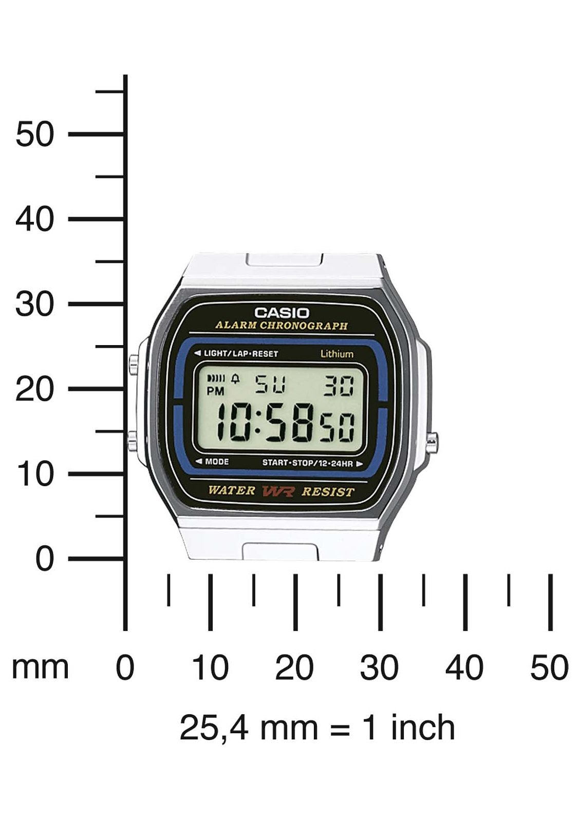 CASIO VINTAGE Chronograph »A164WA-1VES«