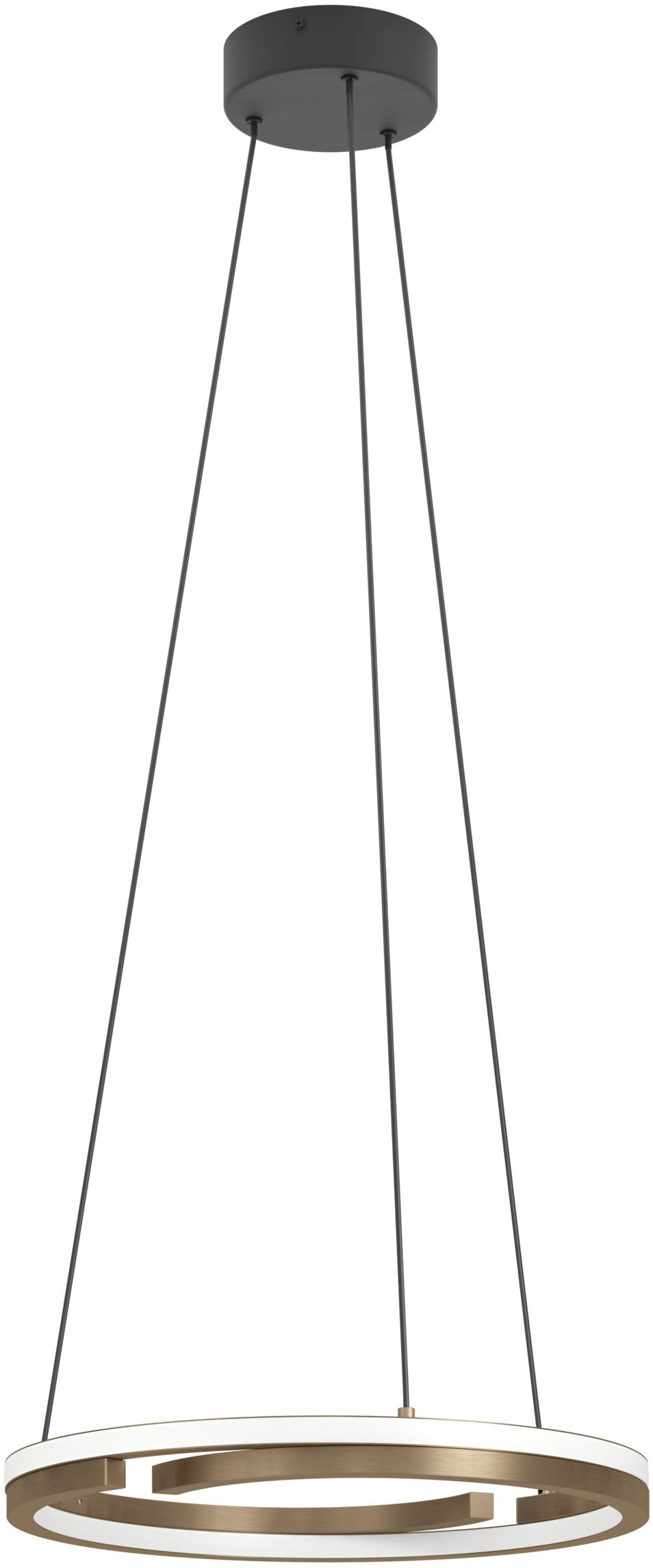 EGLO Hängeleuchte »MEZZOMONTE Pendellampe - Alu, Stahl - LED;LED - 1X20W;1X günstig online kaufen