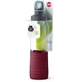 Emsa Trinkflasche »Drink2Go«, 0,7L, Glas, Schraubverschluss, spülmaschinenfest, Griff(Soft-Touch)