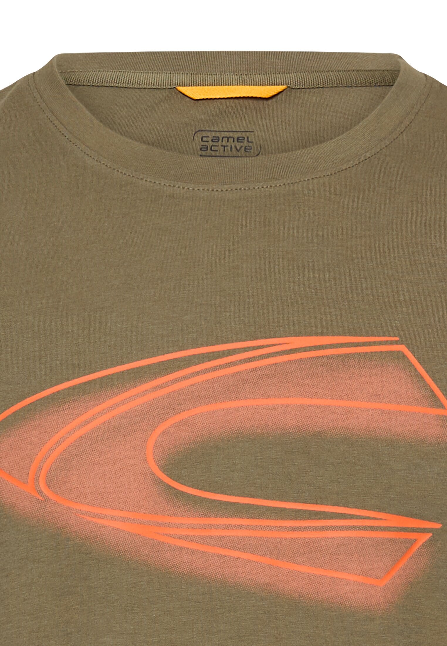 camel active Print-Shirt mit Logo-Print