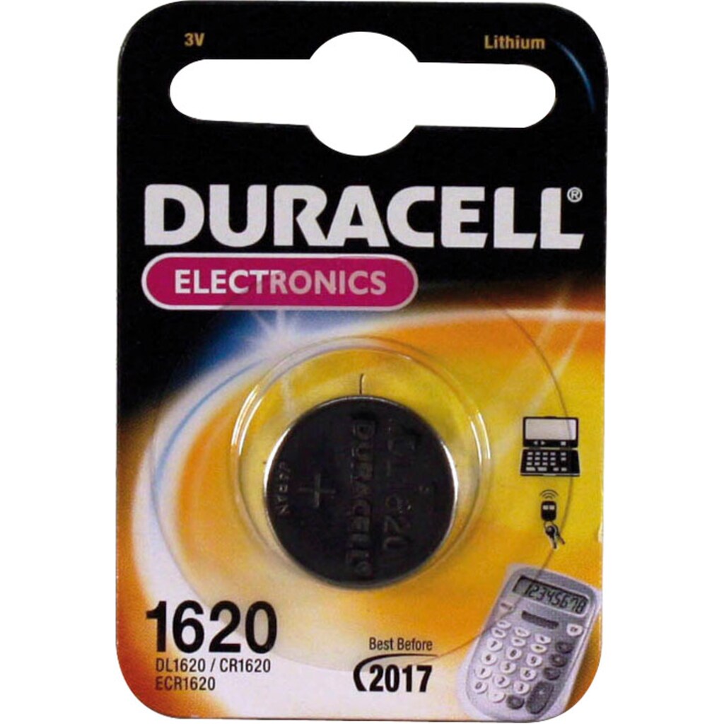 Duracell Batterie »1 Stck Electronics«, CR1620, (1 St.)