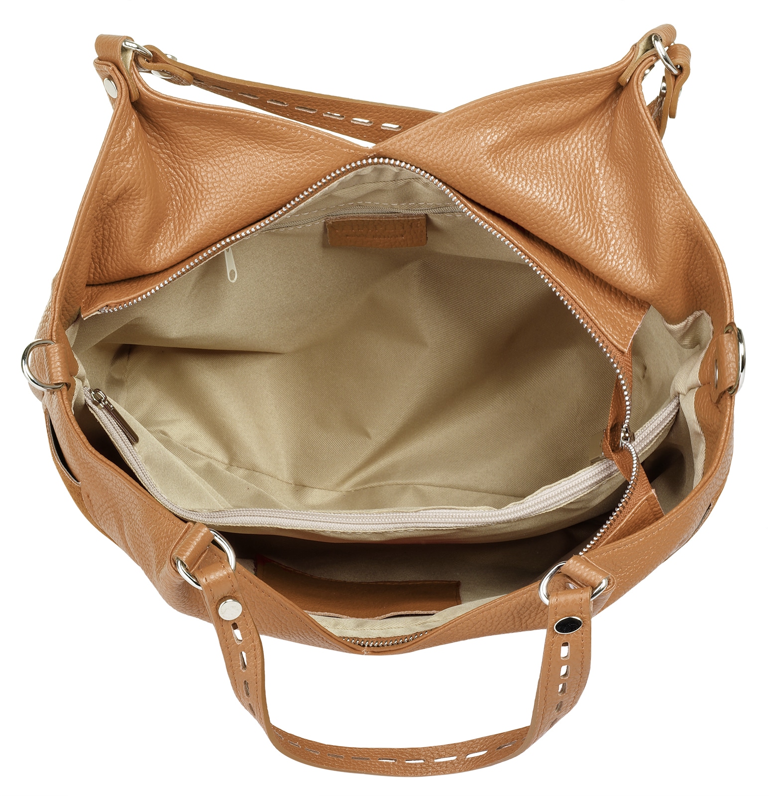 Samantha Look Shopper, echt Leder, Made in Italy