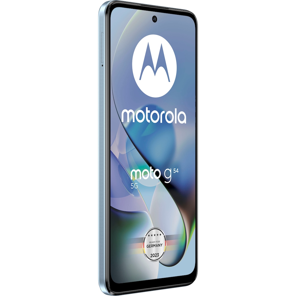 Motorola Smartphone »MOTOROLA moto g54«, glacier blue, 16,51 cm/6,5 Zoll, 256 GB Speicherplatz, 50 MP Kamera