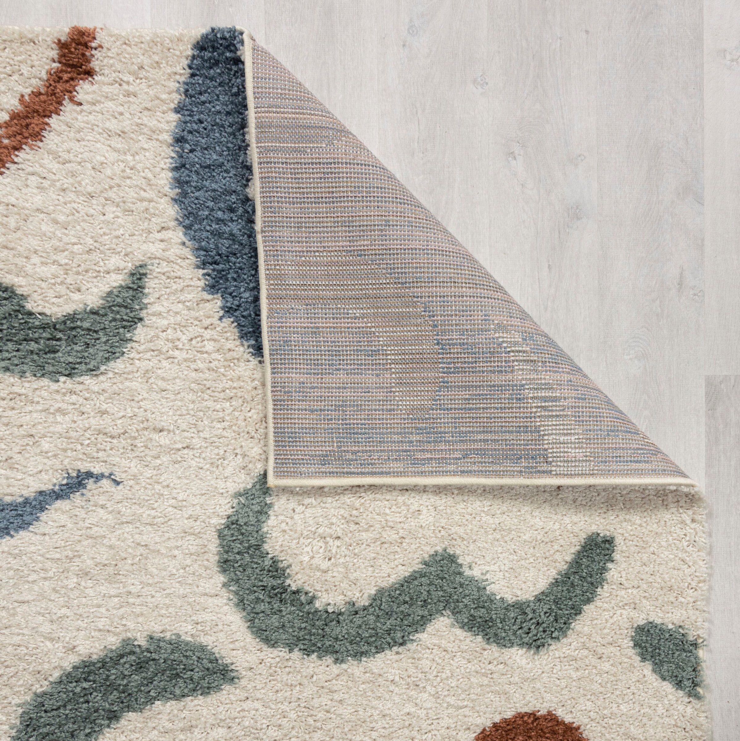 FLAIR RUGS Hochflor-Teppich »SQUIGGLE«, rechteckig, 30 mm Höhe