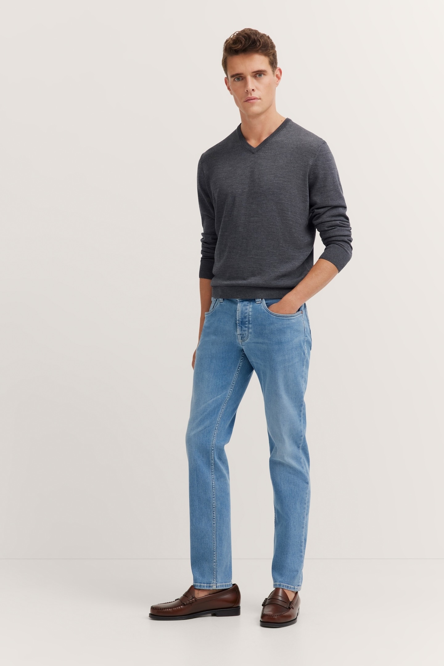 bugatti 5-Pocket-Jeans, mit Elasthan