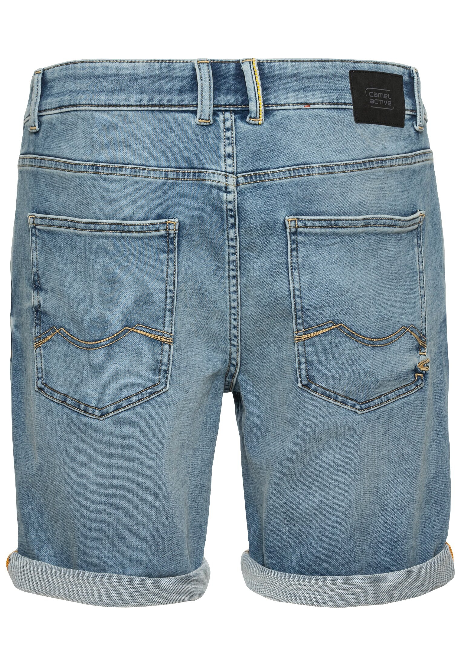 camel active Jeansshorts, mit washed Optik