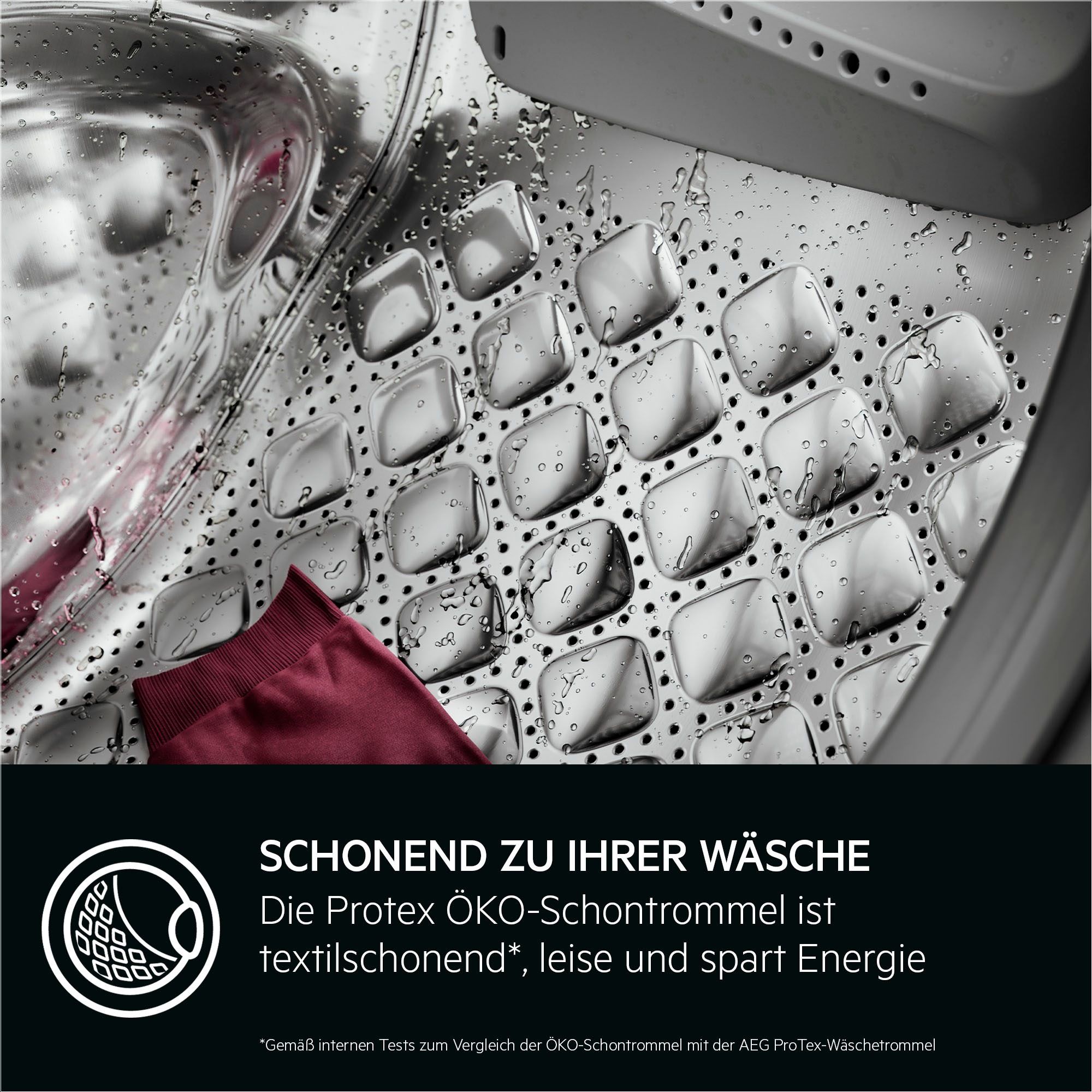 AEG Waschmaschine »LR7E75490«, 9 kg, 1400 U/min, ProSteam Dampf-Programm